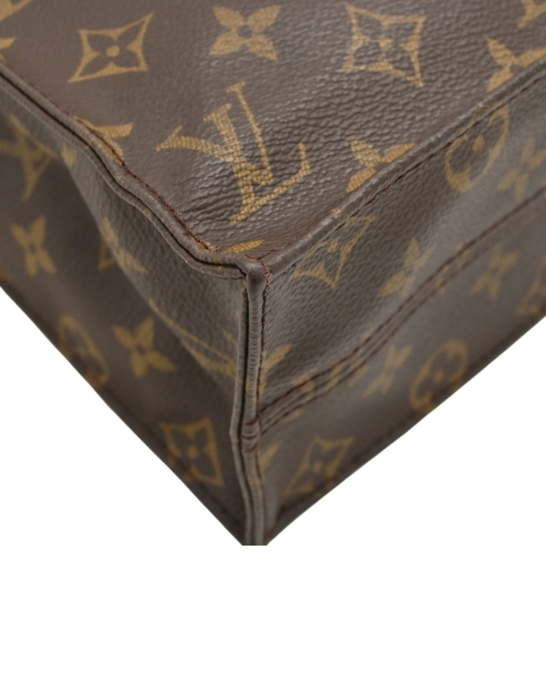 Louis Vuitton Borsa Sac Plat Tela Monogram second hand certificata - Aurea Luxury Lab