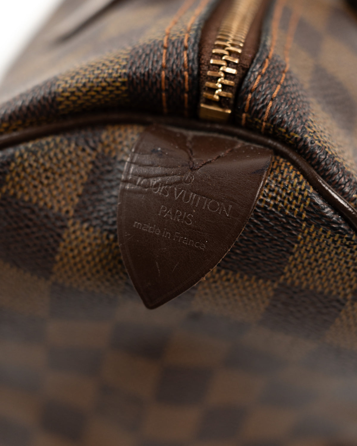 Louis Vuitton Borsa Speedy 30 Tela Damier Ébène Marrone usata autentica - Aurea Luxury Lab
