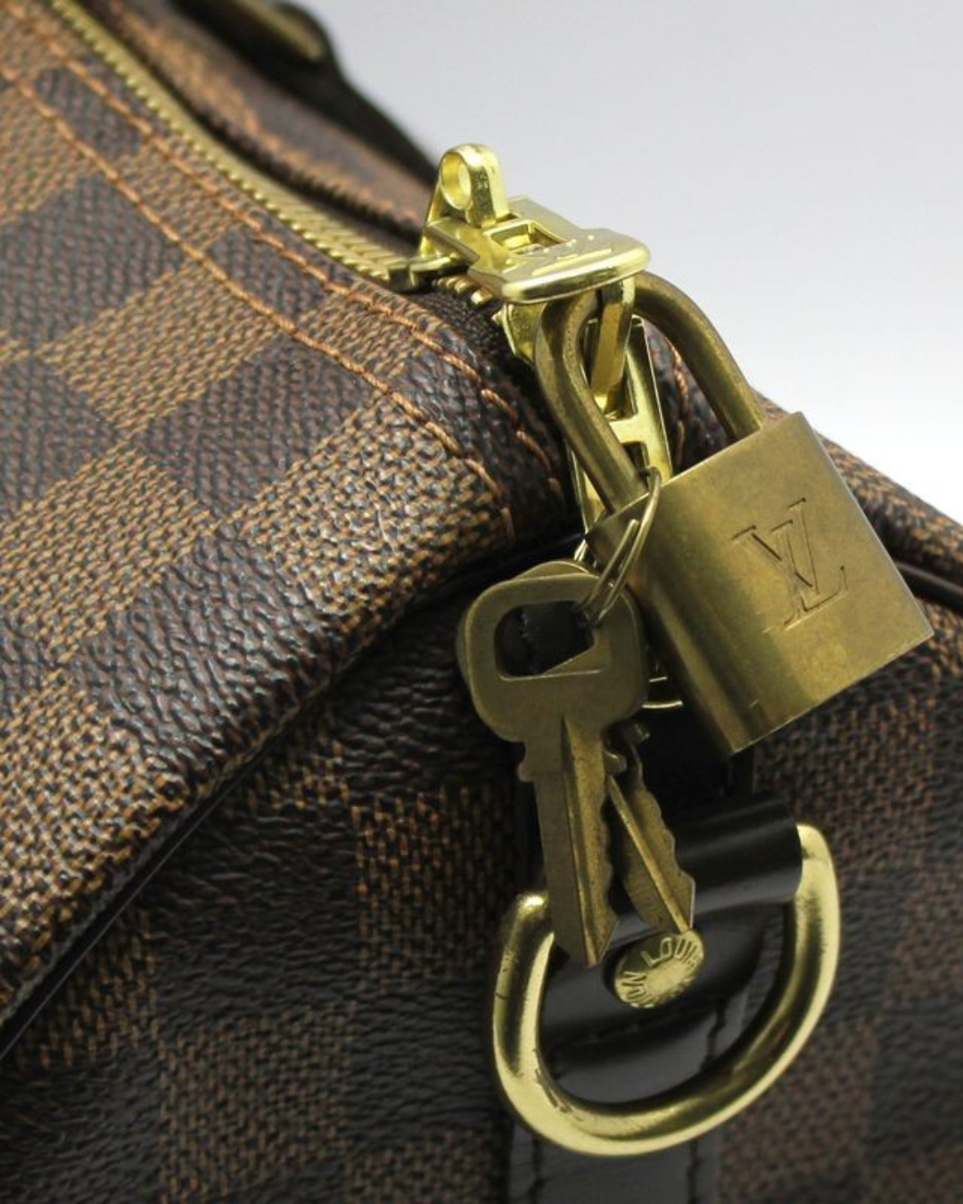 Louis Vuitton Borsa Speedy Bandoulière 35 Tela Damier Ébène — Pre-owned Autentica