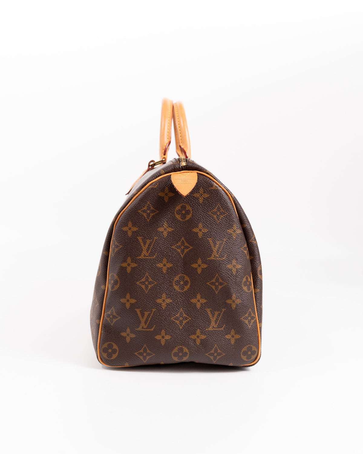 Louis Vuitton Borsa Speedy 35 Tela Monogram Marrone usata autentica certificata - Aurea Luxury Lab
