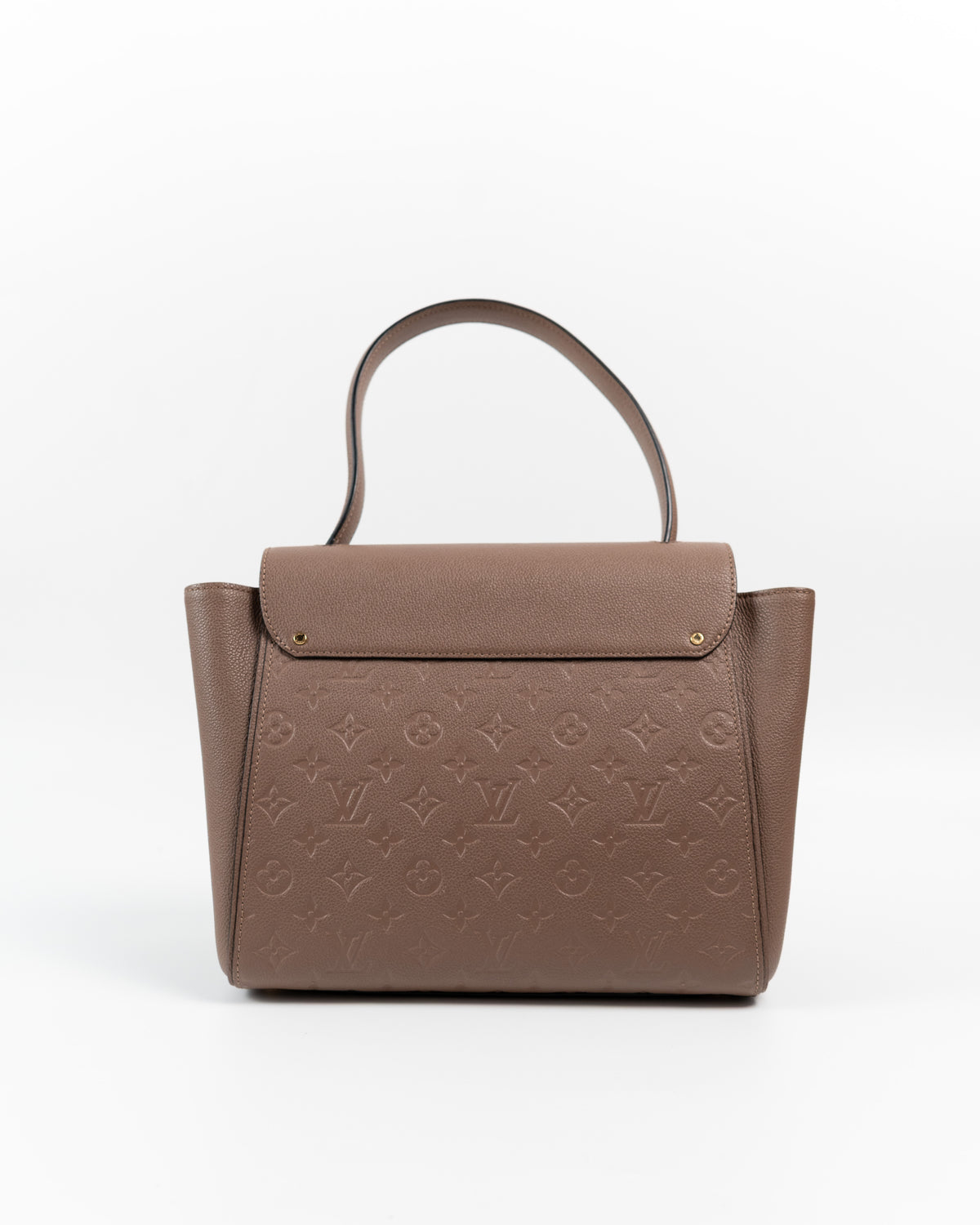 Louis Vuitton Borsa Trocadéro Pelle Monogram Empreinte Tortora second hand luxury - Aurea Luxury Lab