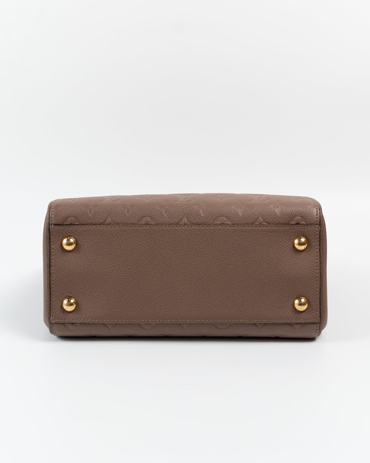 Louis Vuitton Borsa Trocadéro Pelle Monogram Empreinte Tortora usata autentica - Aurea Luxury Lab
