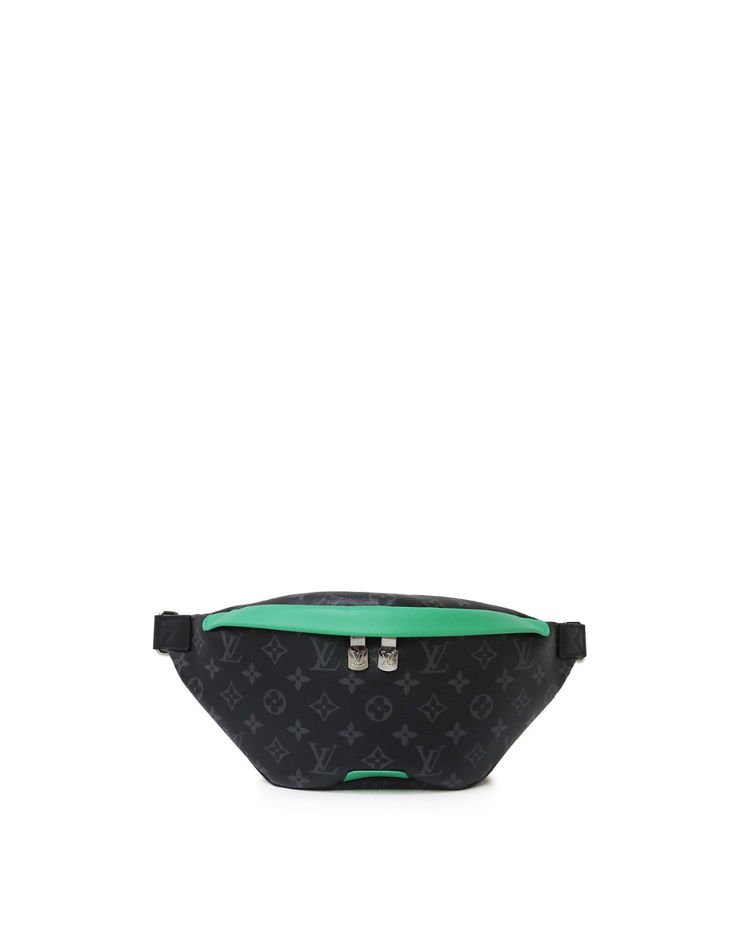 Louis Vuitton Marsupio Discovery Monogram Eclipse Nero e Verde — Pre-owned Autentico