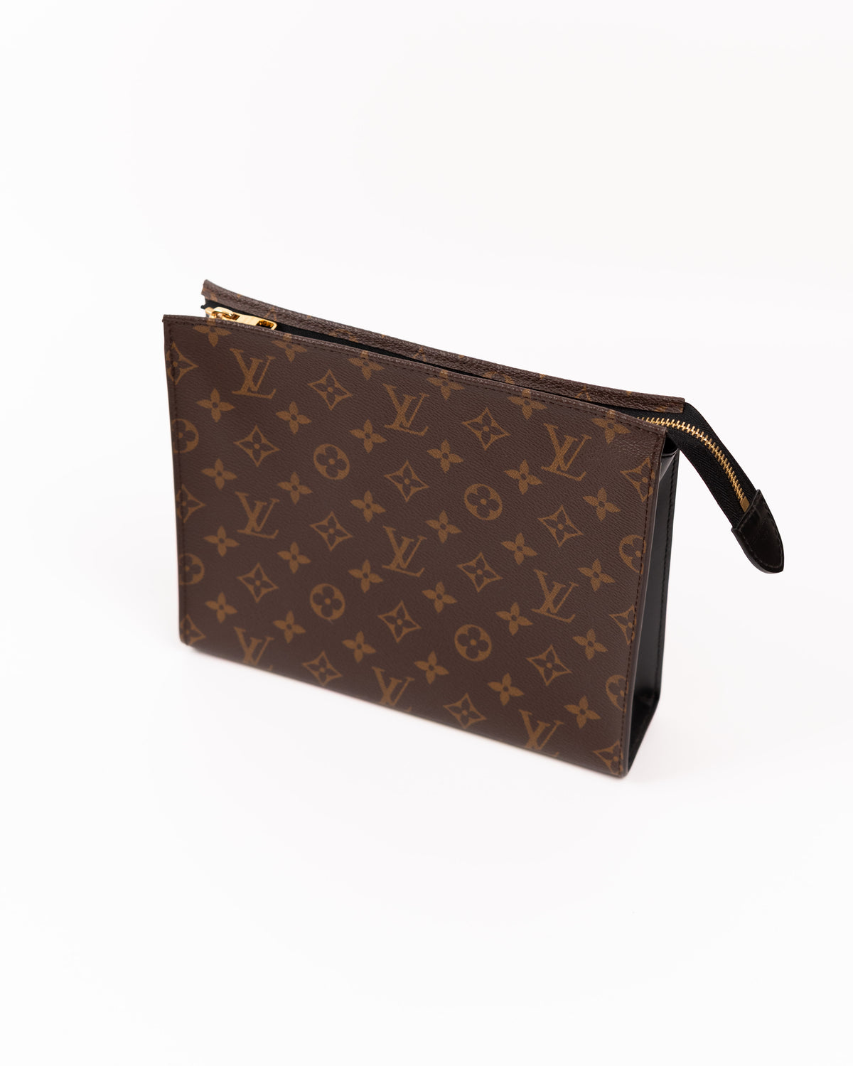 Louis Vuitton Pochette Toilette 26 Tela Monogram e Pelle Nera second hand certificata - Aurea Luxury Lab
