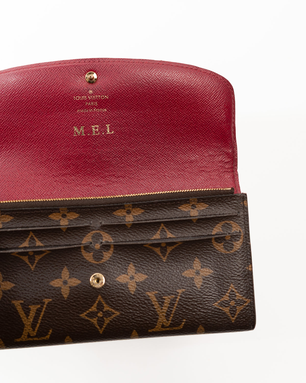 Louis Vuitton Portafoglio Emilie Tela Monogram Marrone usato autentico - Aurea Luxury Lab