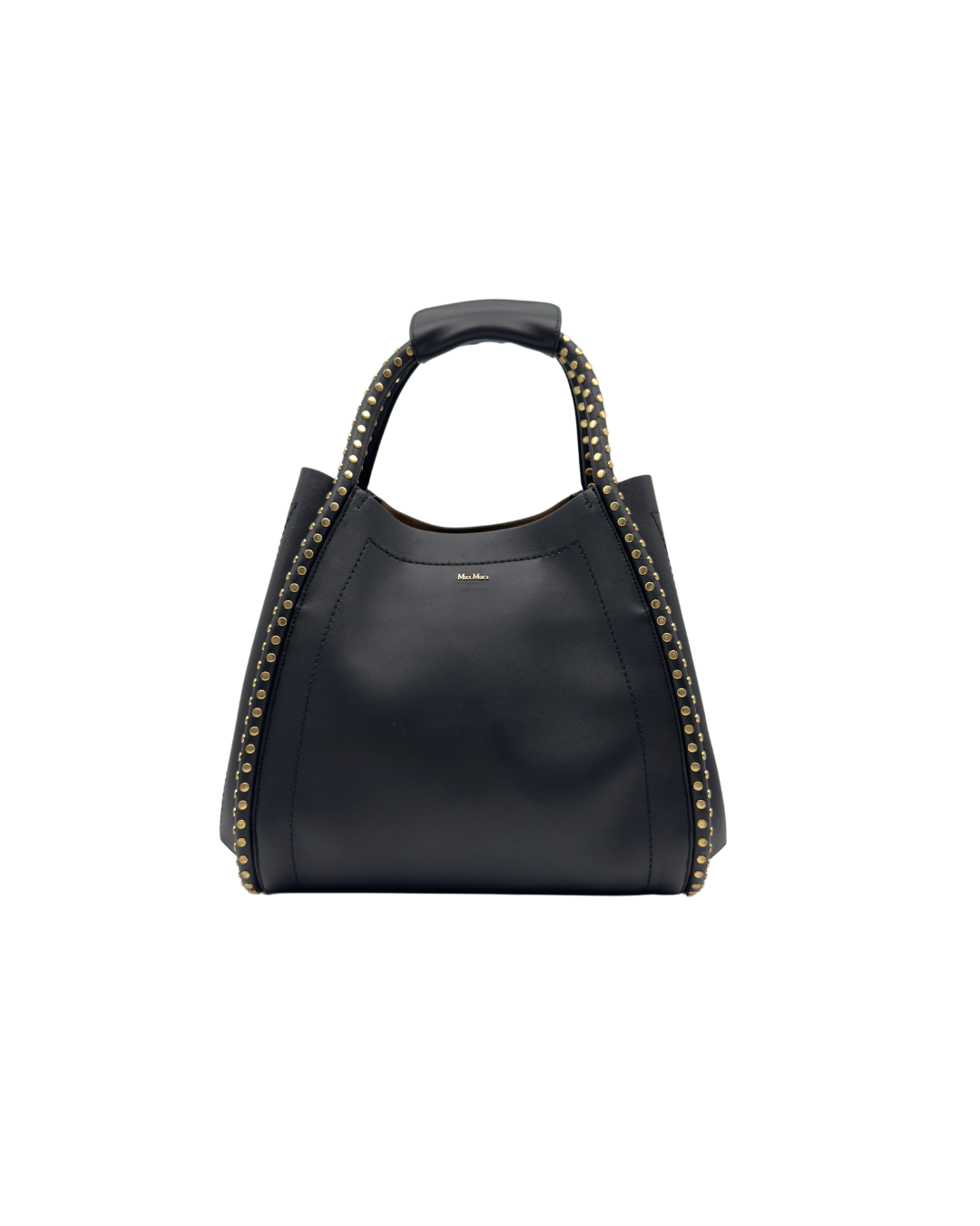 Bolso mediano MaxMara Marine de piel negra