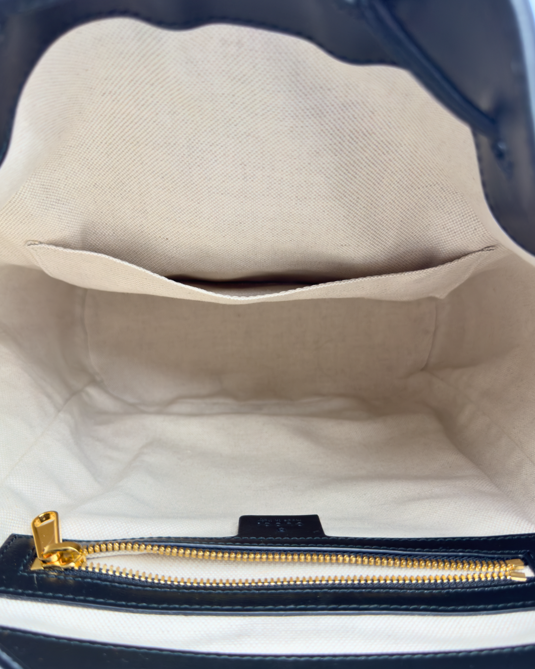 MaxMara Jane secchiello paglia e pelle - Aurea Luxury Lab
