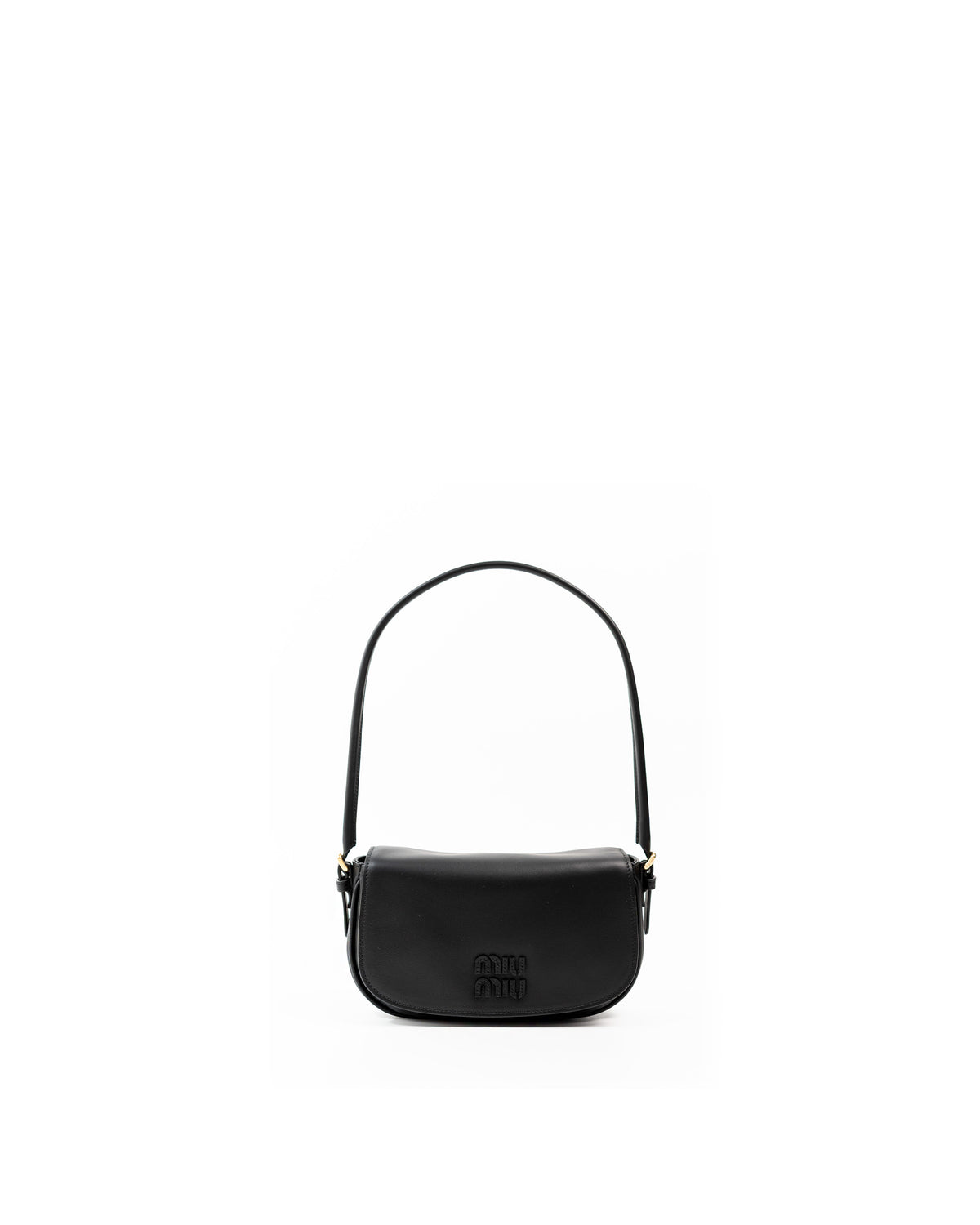 Miu Miu Borsa Pouch Pelle Nera usata autentica - Aurea Luxury Lab