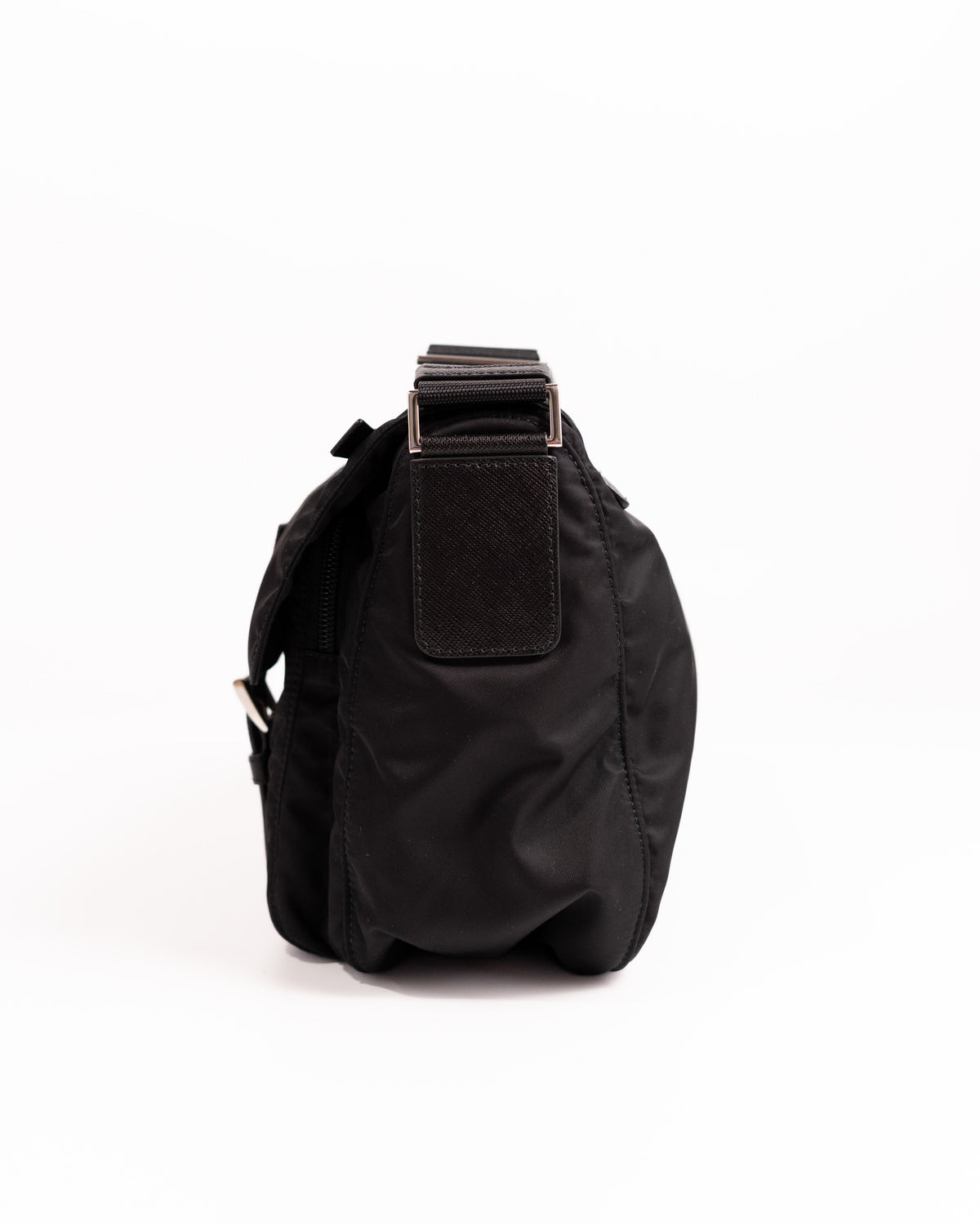 Prada Borsa Tracolla Re-Nylon Nera pre-owned autentica - Aurea Luxury Lab