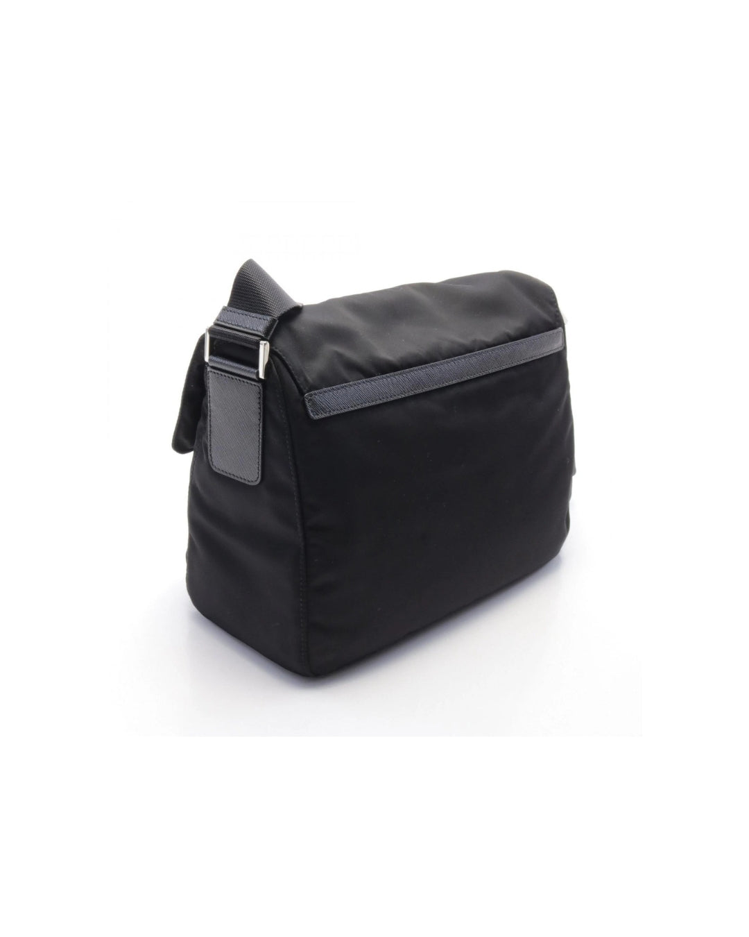 Prada Borsa Tracolla Re-Nylon Nera luxury resale autentica - Aurea Luxury Lab