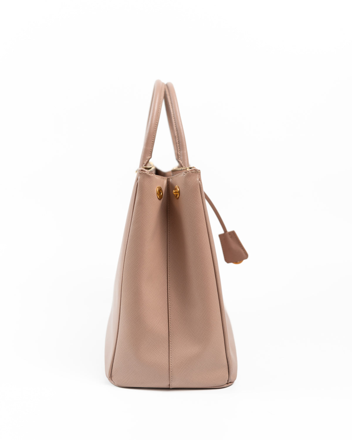 Prada Borsa Galleria Grande Pelle Saffiano Rosa pre-owned certificata - Aurea Luxury Lab
