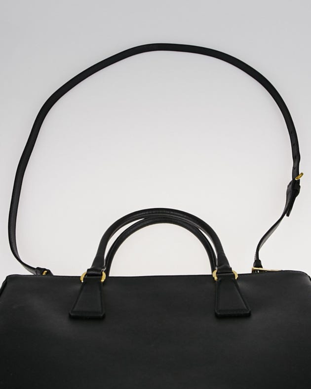 Prada Borsa Galleria Large Saffiano Nera — Pre-owned Autentica