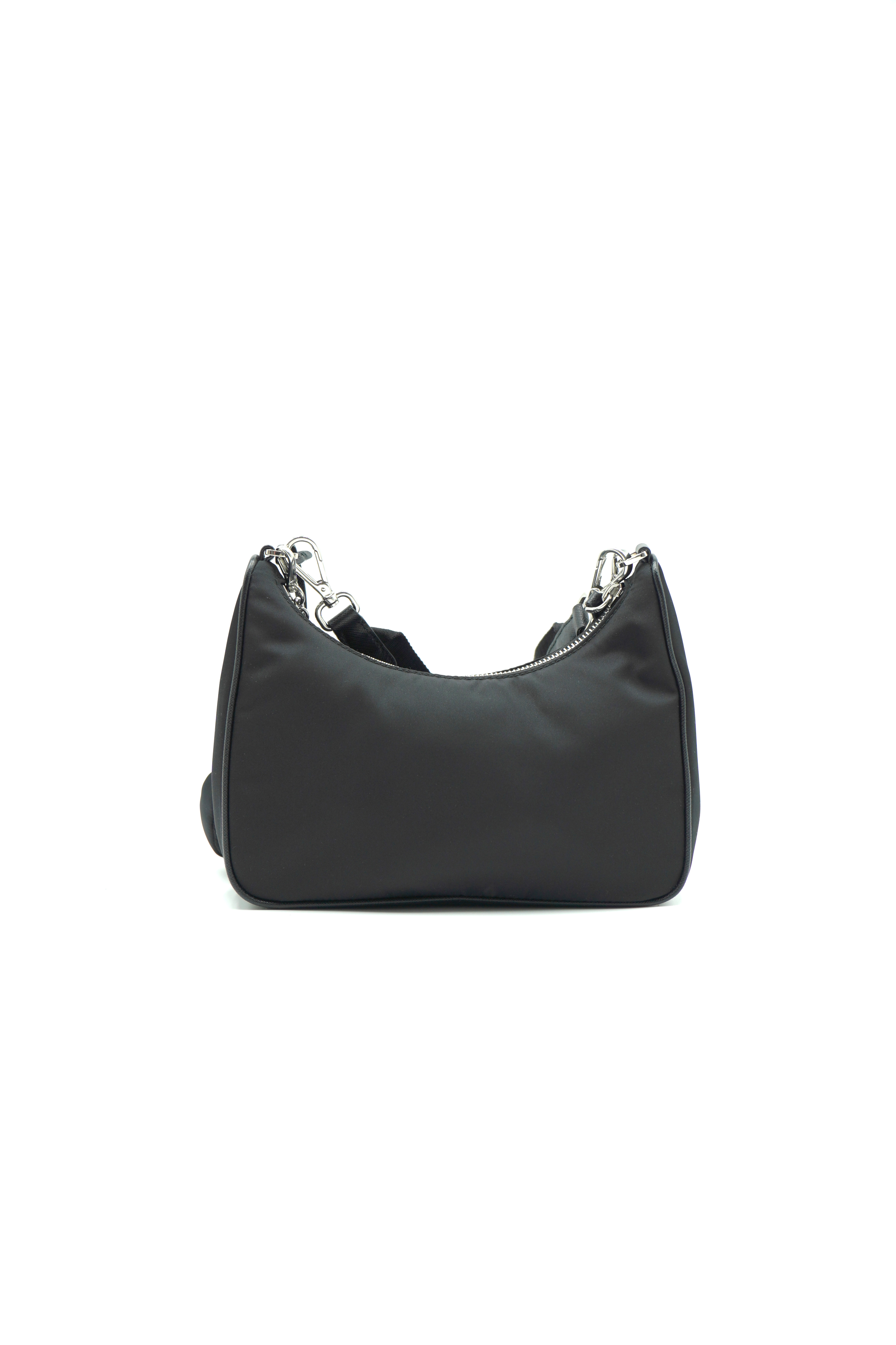 Prada Re-Edition 2005 Re-Nylon Black Accessories Bag - Authentic Used