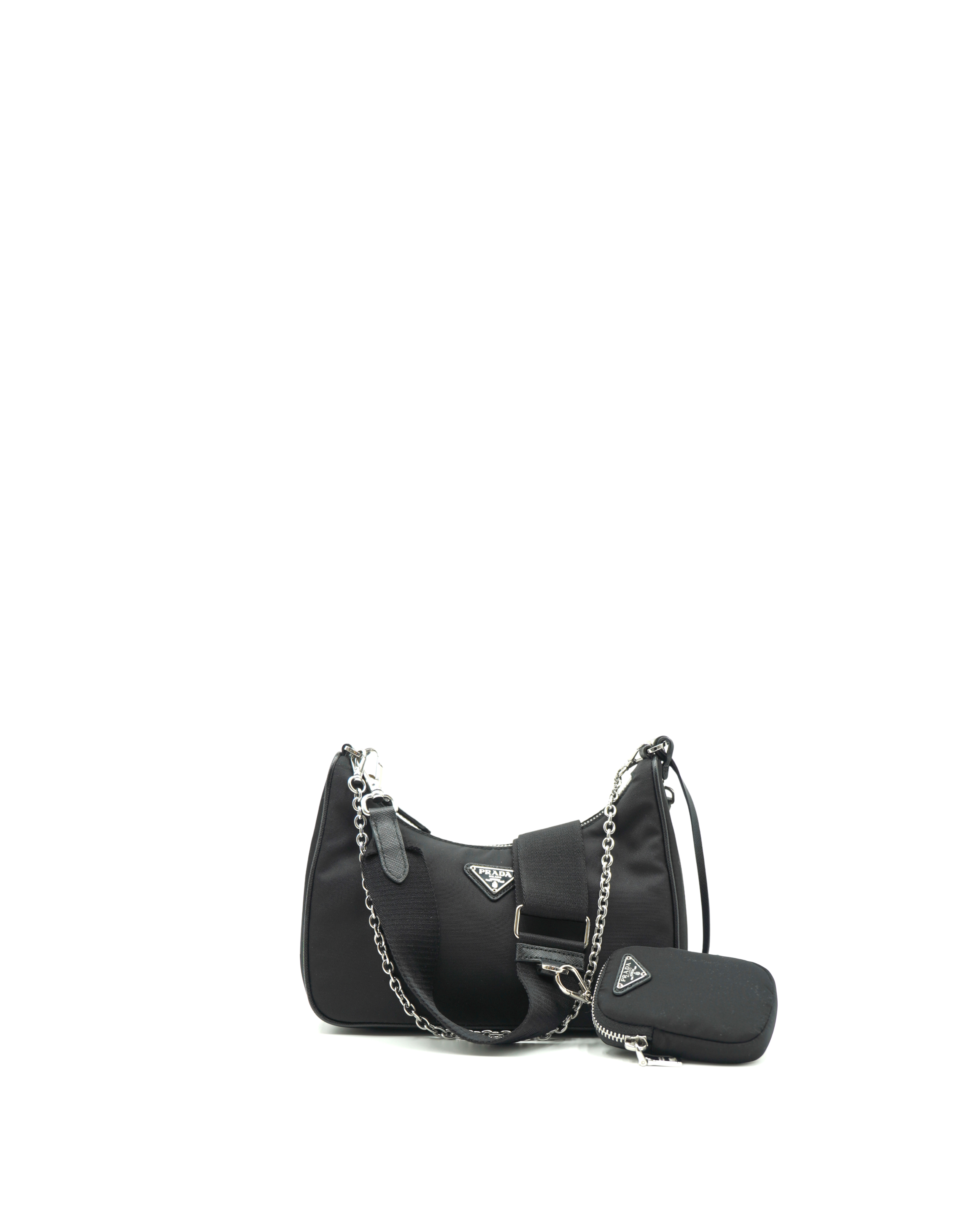 Prada Borsa Re-Edition 2005 Accessories Re-Nylon Nera - Usata Autentica