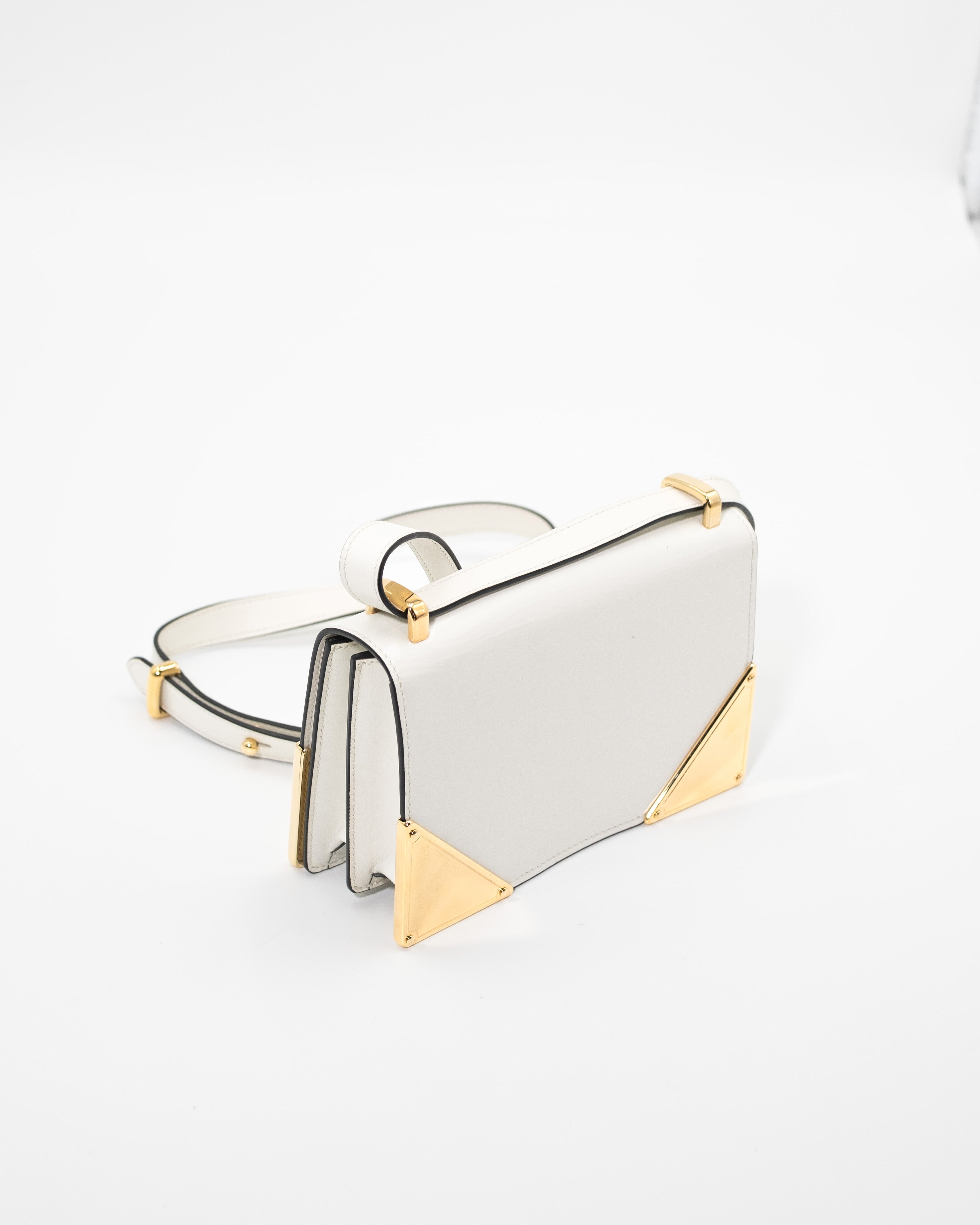 Prada Shoulder strap bag White Leather — Pre-owned Authentic