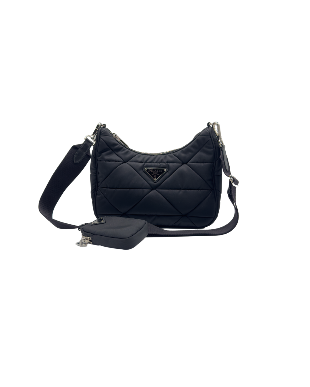 Prada Borsa a spalla in Re-Nylon imbottito - Aurea Luxury Lab