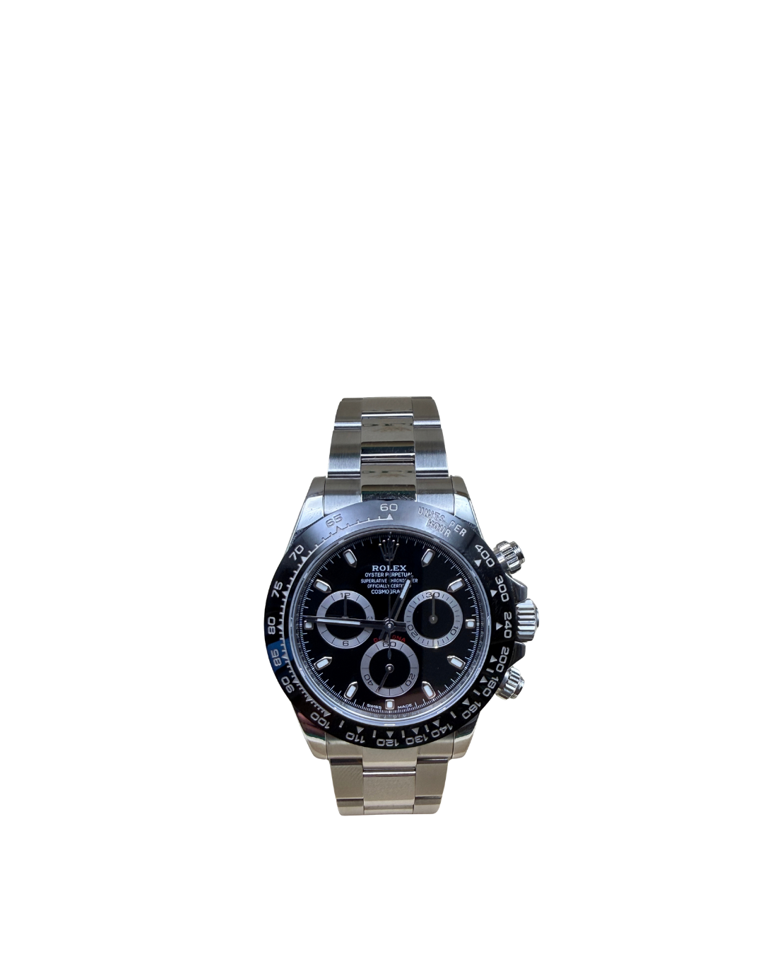 Rolex Orologio Cosmograph Daytona 116500LN Acciaio Ghiera Ceramica Nera usato - Aurea Luxury Lab
