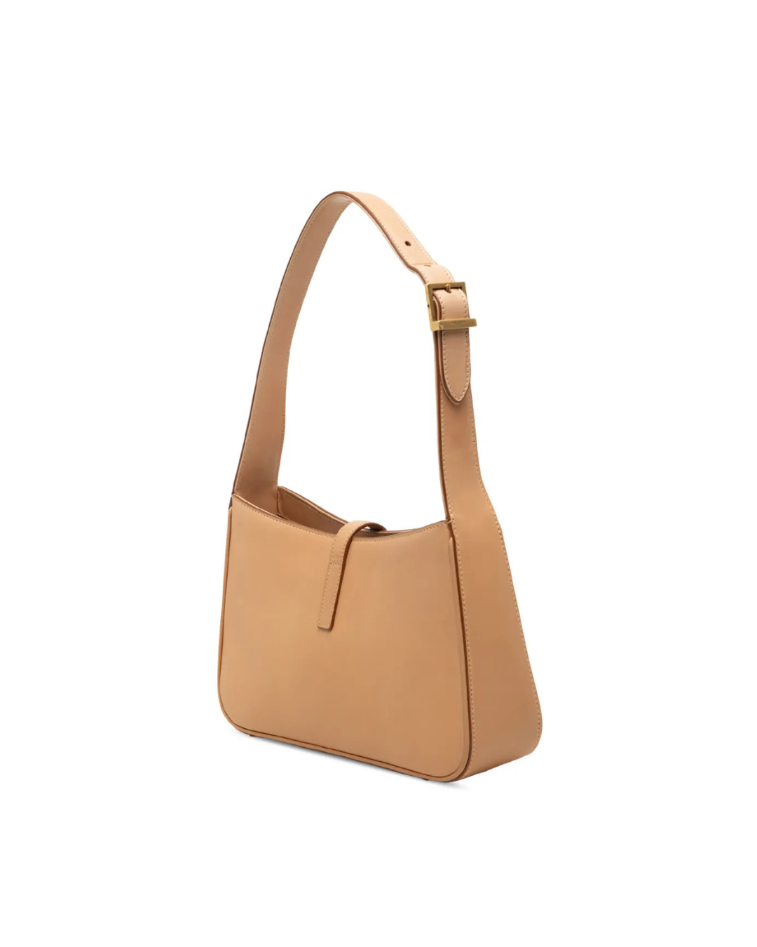 Saint Laurent Borsa Le 5 à 7 Pelle Vitello Nude — Pre-owned Autentica