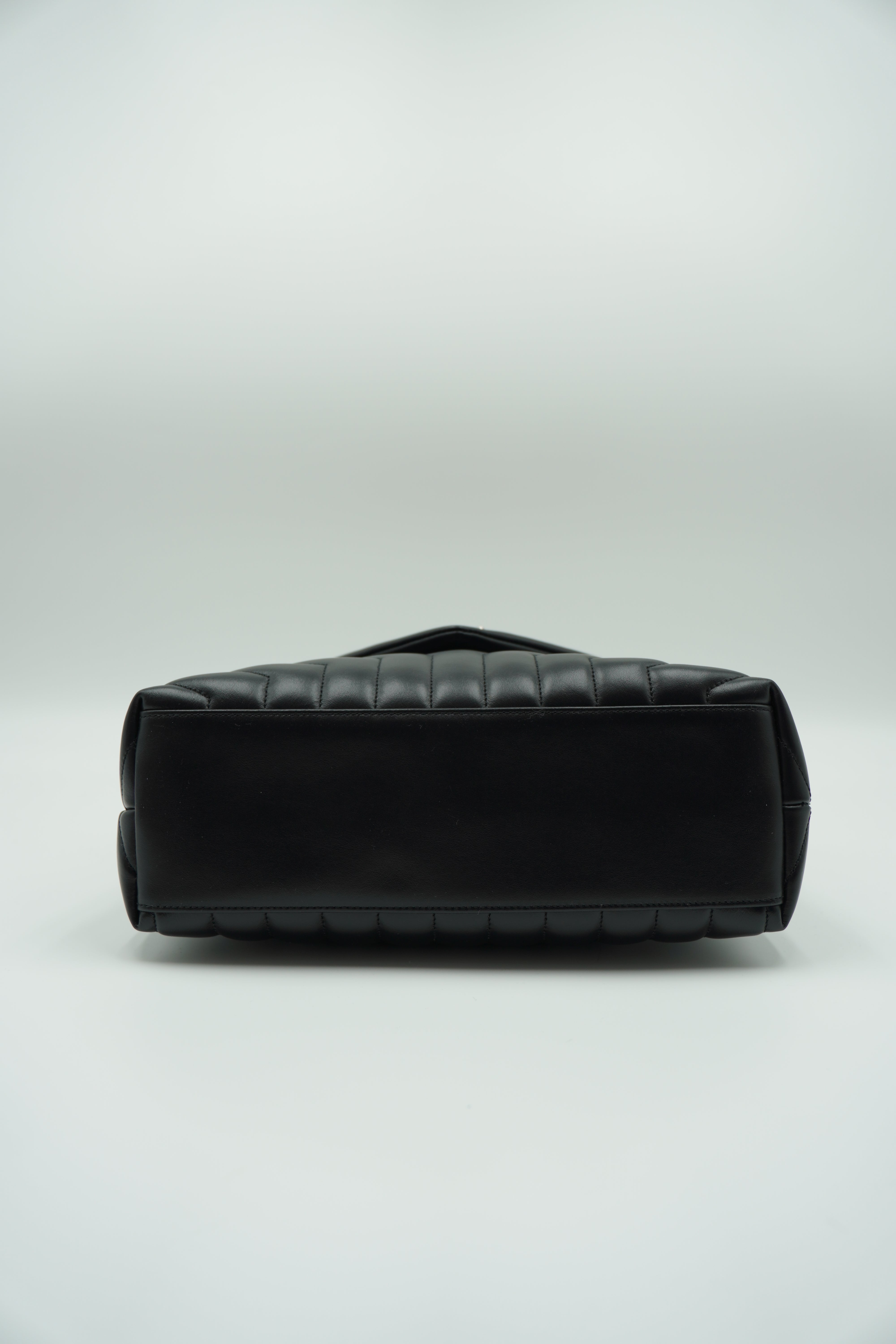 Saint Laurent Borsa Lou Lou Grande Pelle Nera - Usato Autentico