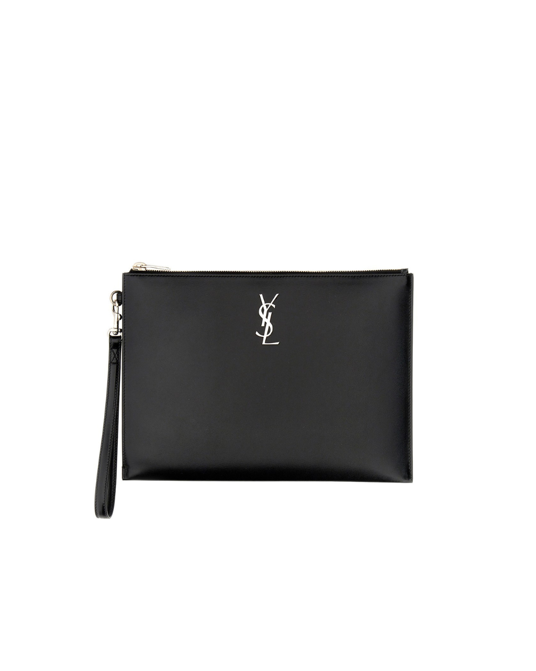 Saint Laurent Clutch Bag Cassandre Black