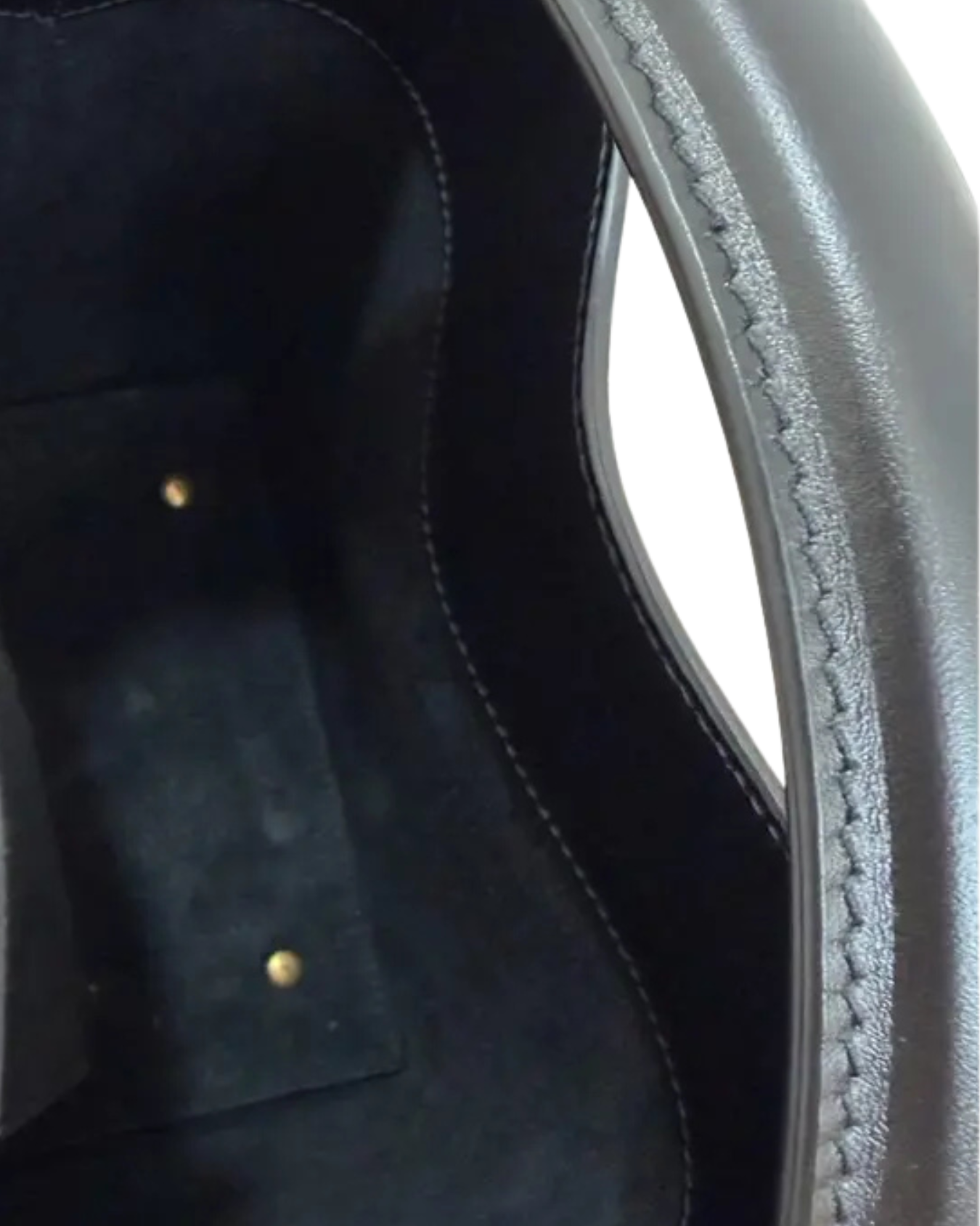 Saint Laurent Borsa Secchiello Le 37 Cassandre Pelle Nero Tracolla borsa usata autentica - Aurea Luxury Lab