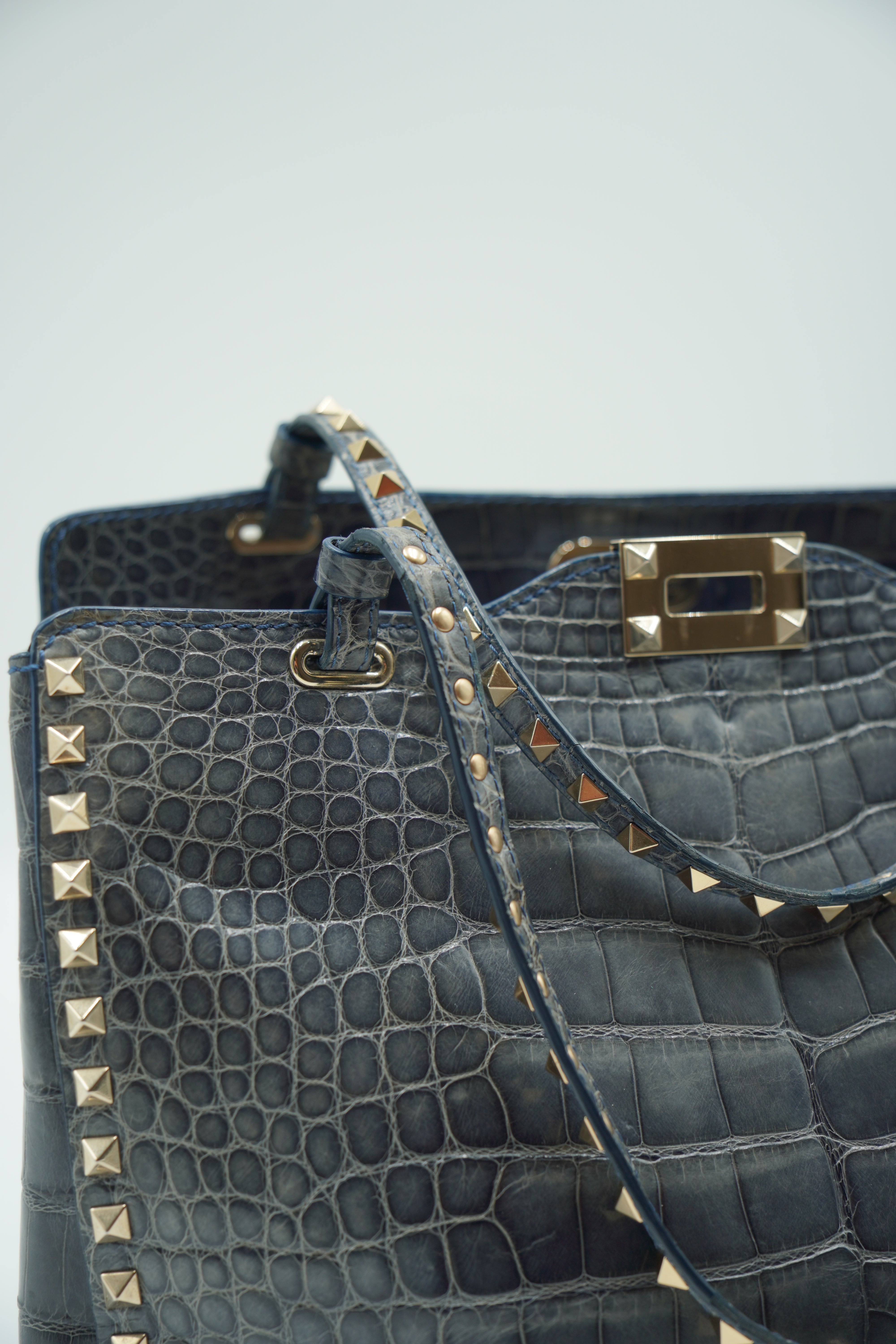 Valentino Rockstud Double Handle - Aurea Luxury Lab