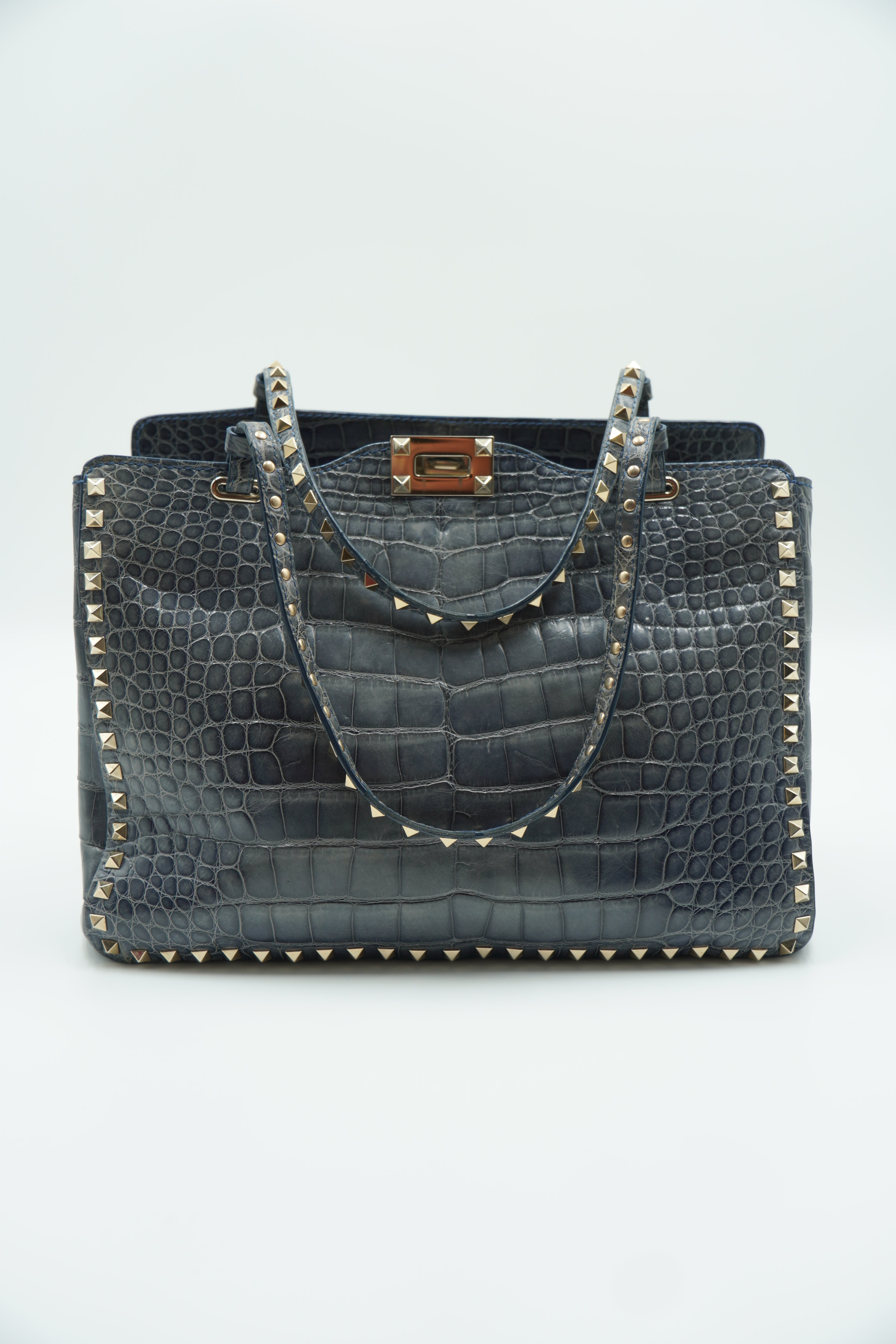 Valentino Rockstud Double Handle - Aurea Luxury Lab