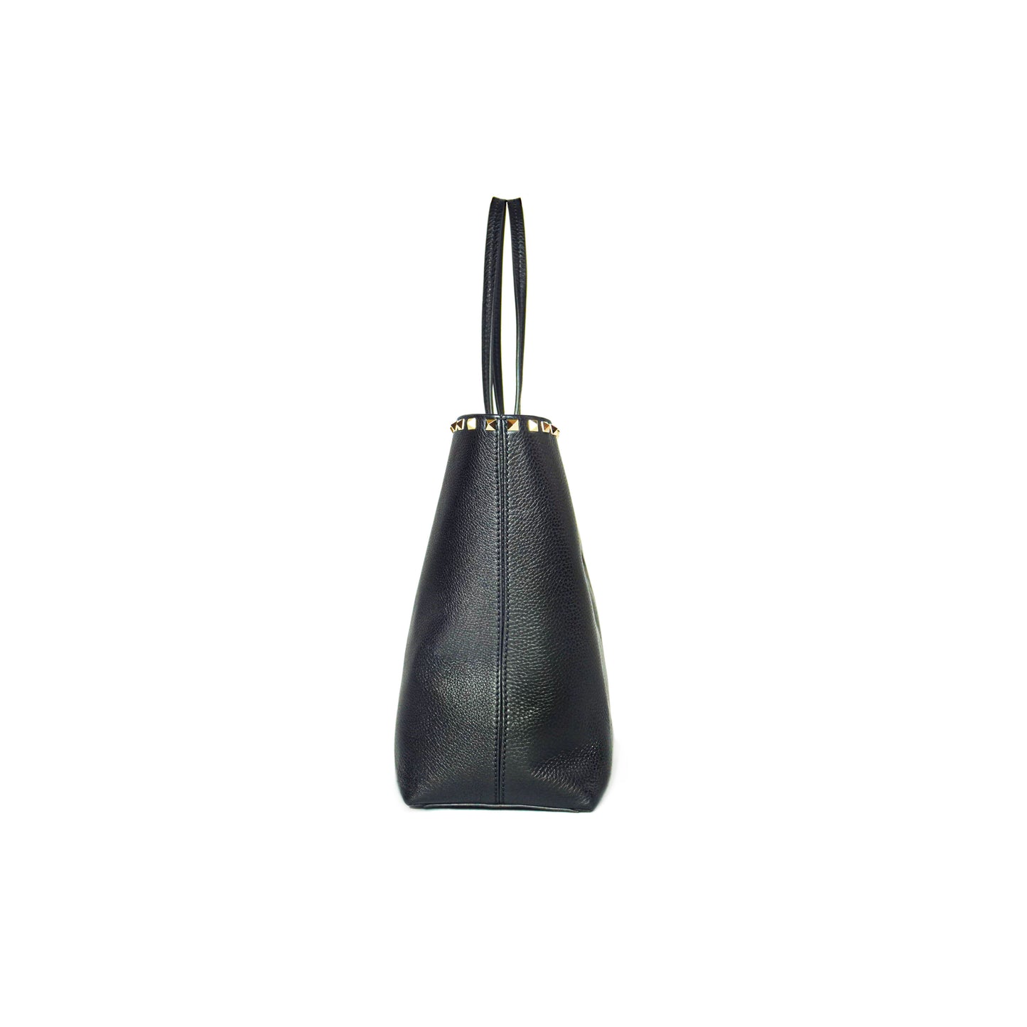 Valentino Rockstad Borsa Shopping Nera - Aurea Luxury Lab