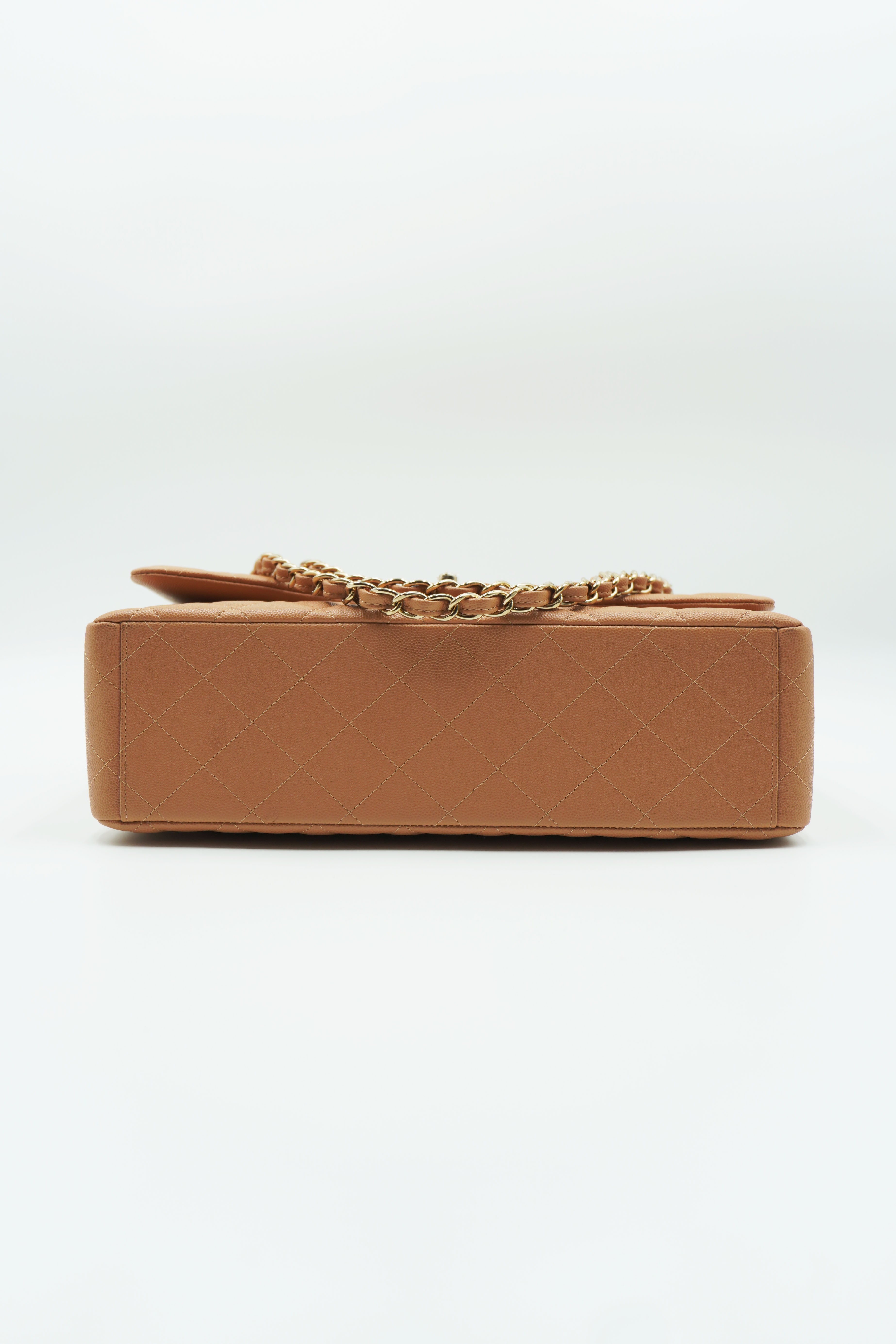 Chanel Borsa Timeless Classica Biscuit Caviar Nuova