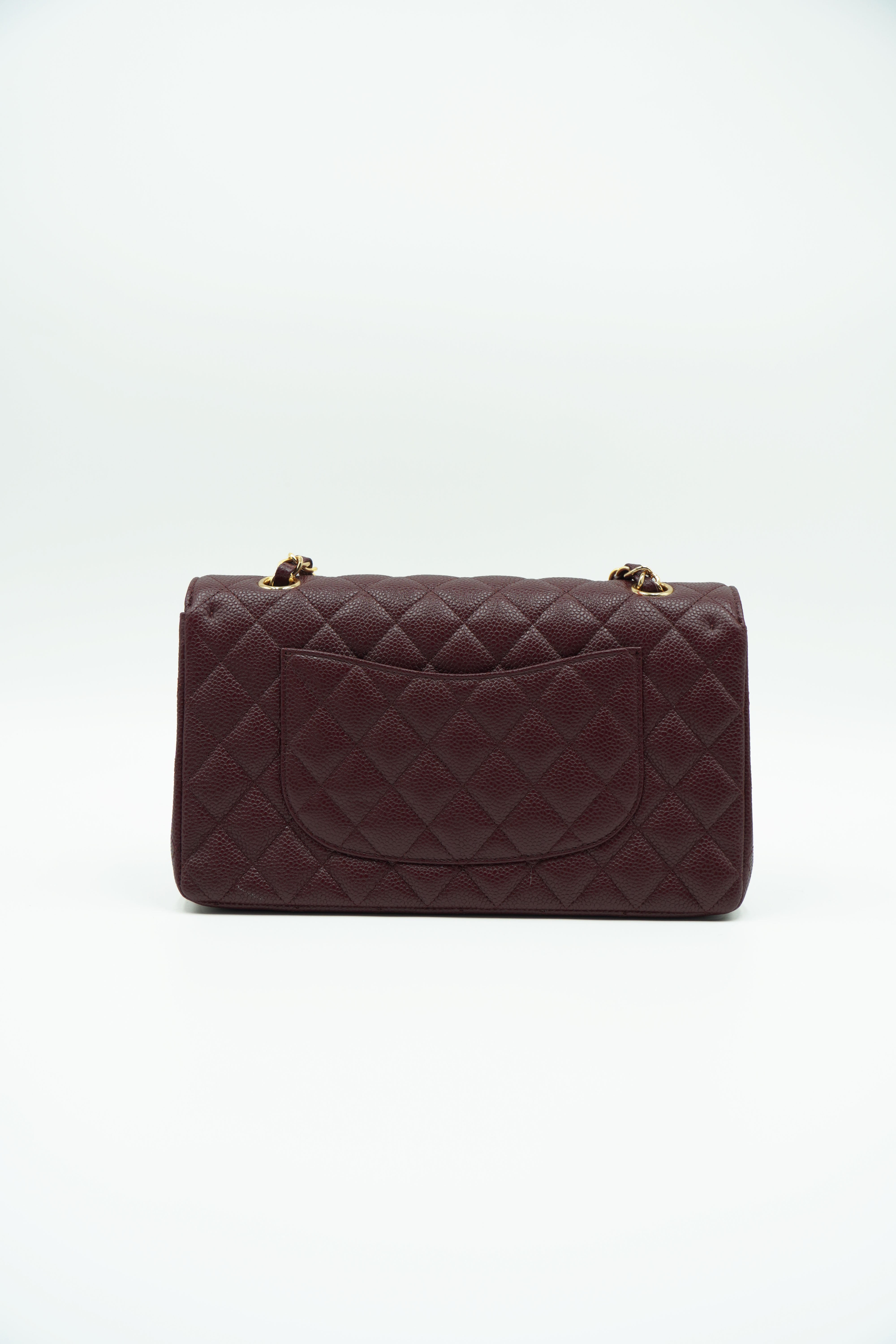 Chanel Timeless Caviar Medium Burgundy Bag