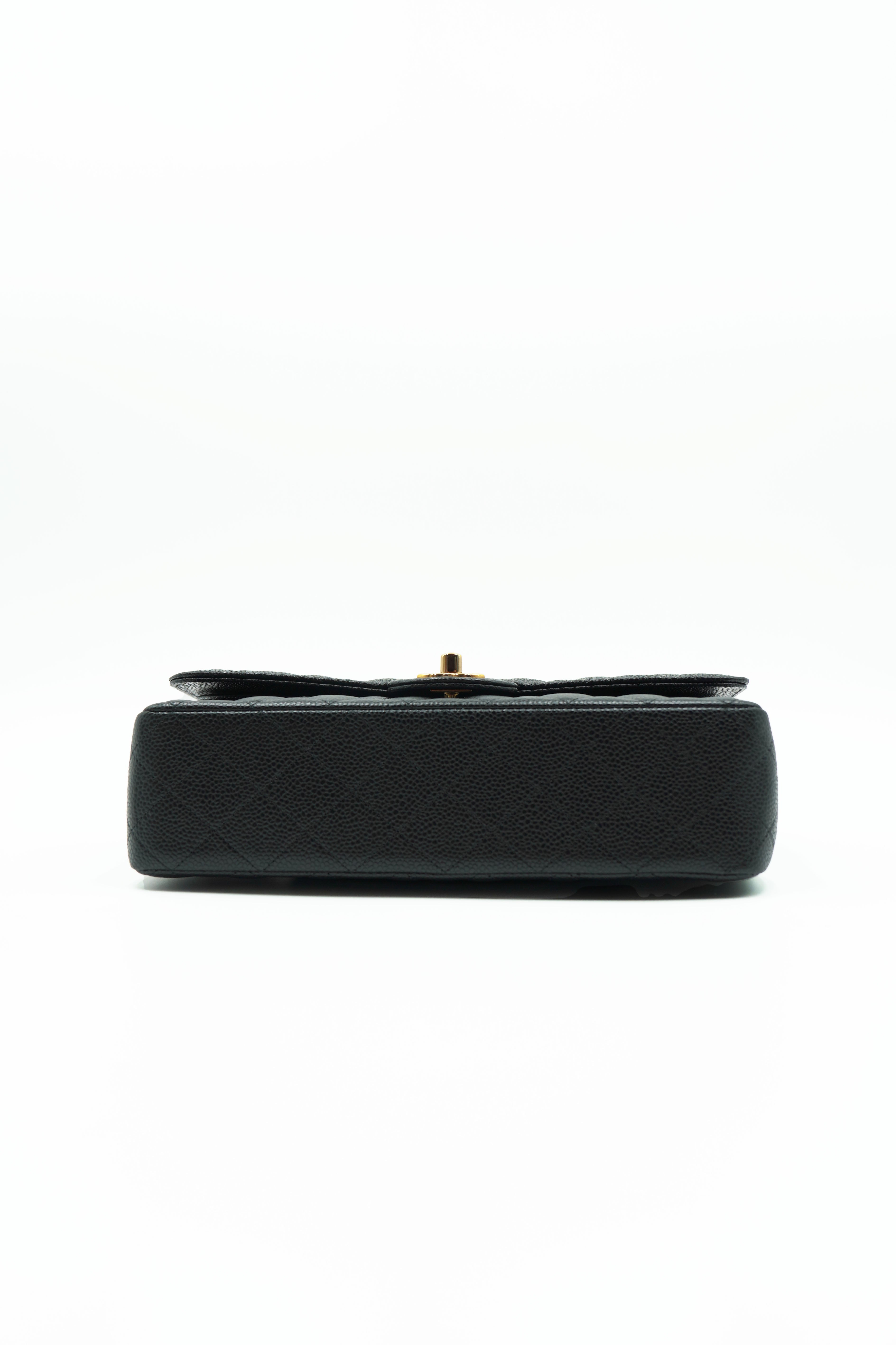 Chanel Borsa Timeless Caviar  Medium Nero