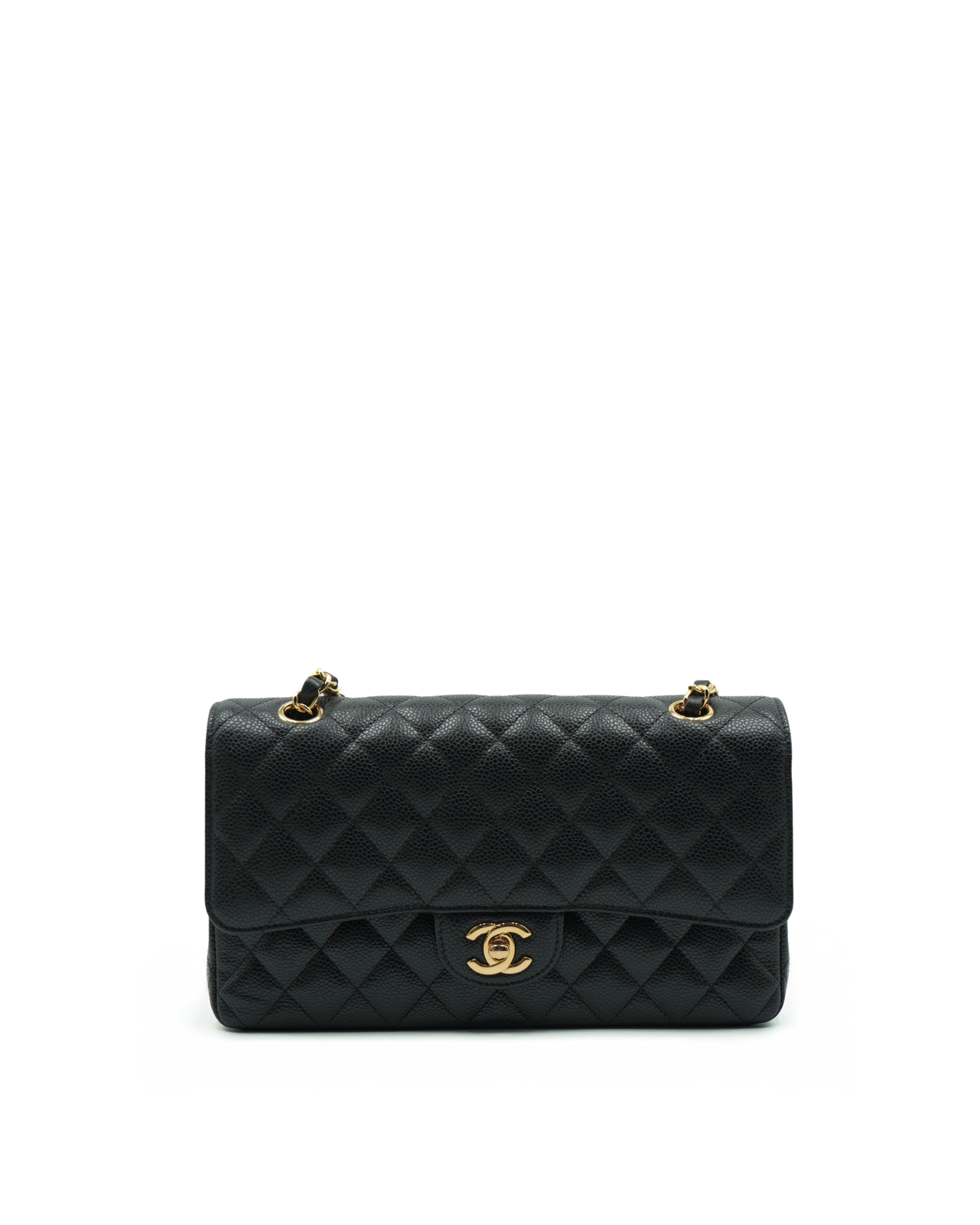 Chanel Borsa Timeless Caviar  Medium Nero