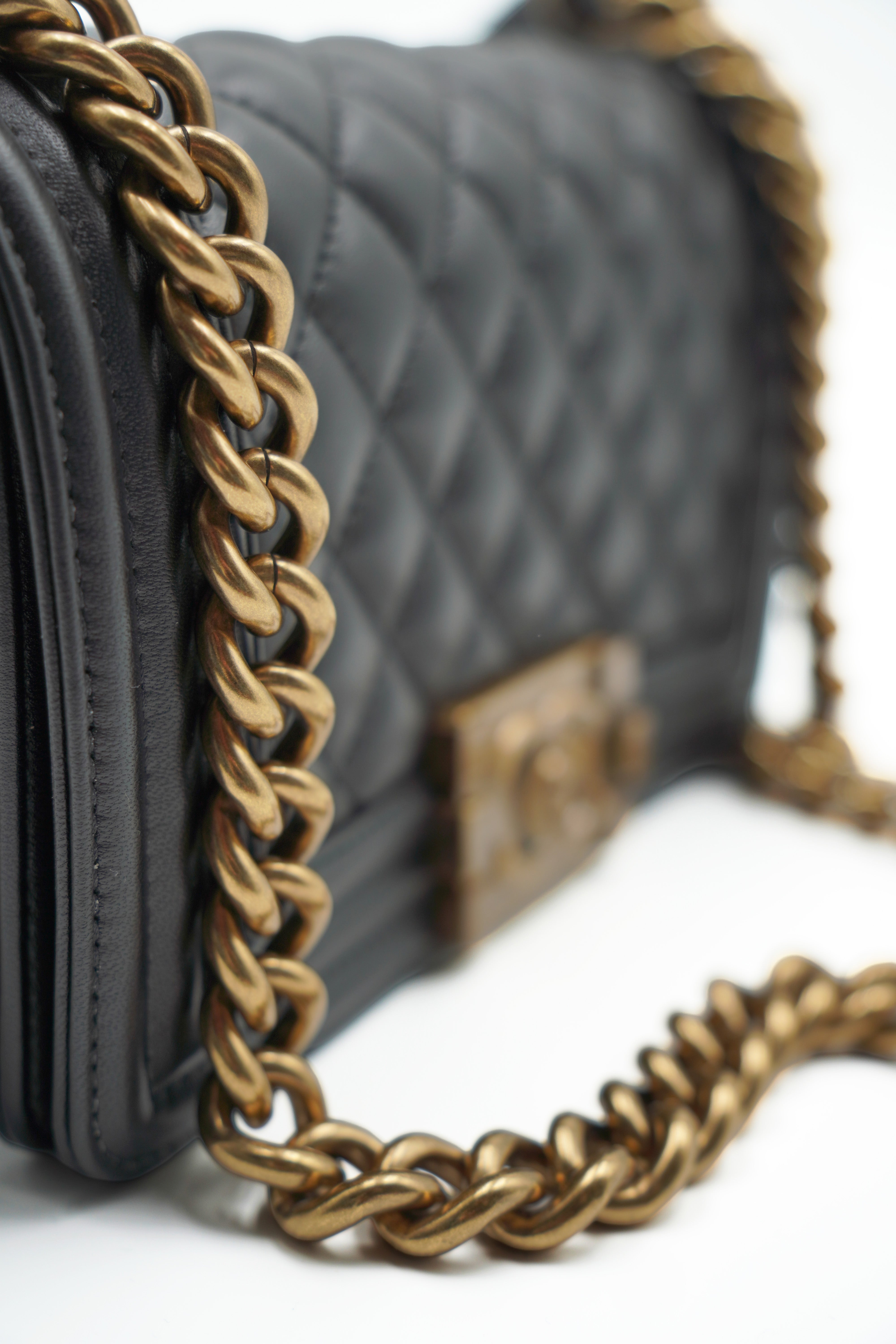 Chanel Small Boy Bag Black