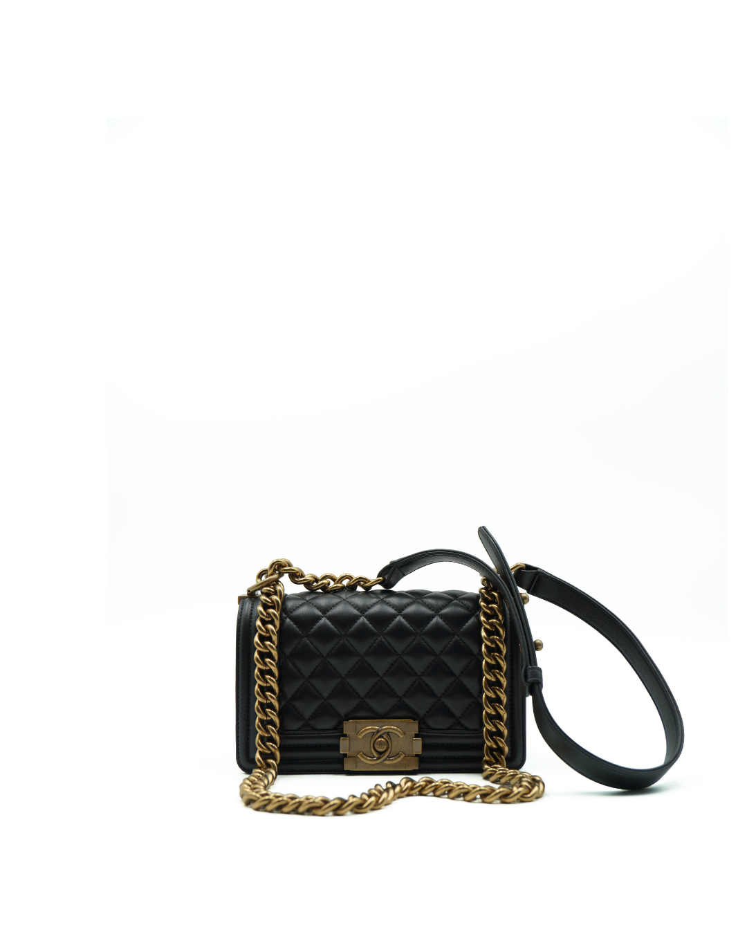 Chanel Small Boy Bag Black
