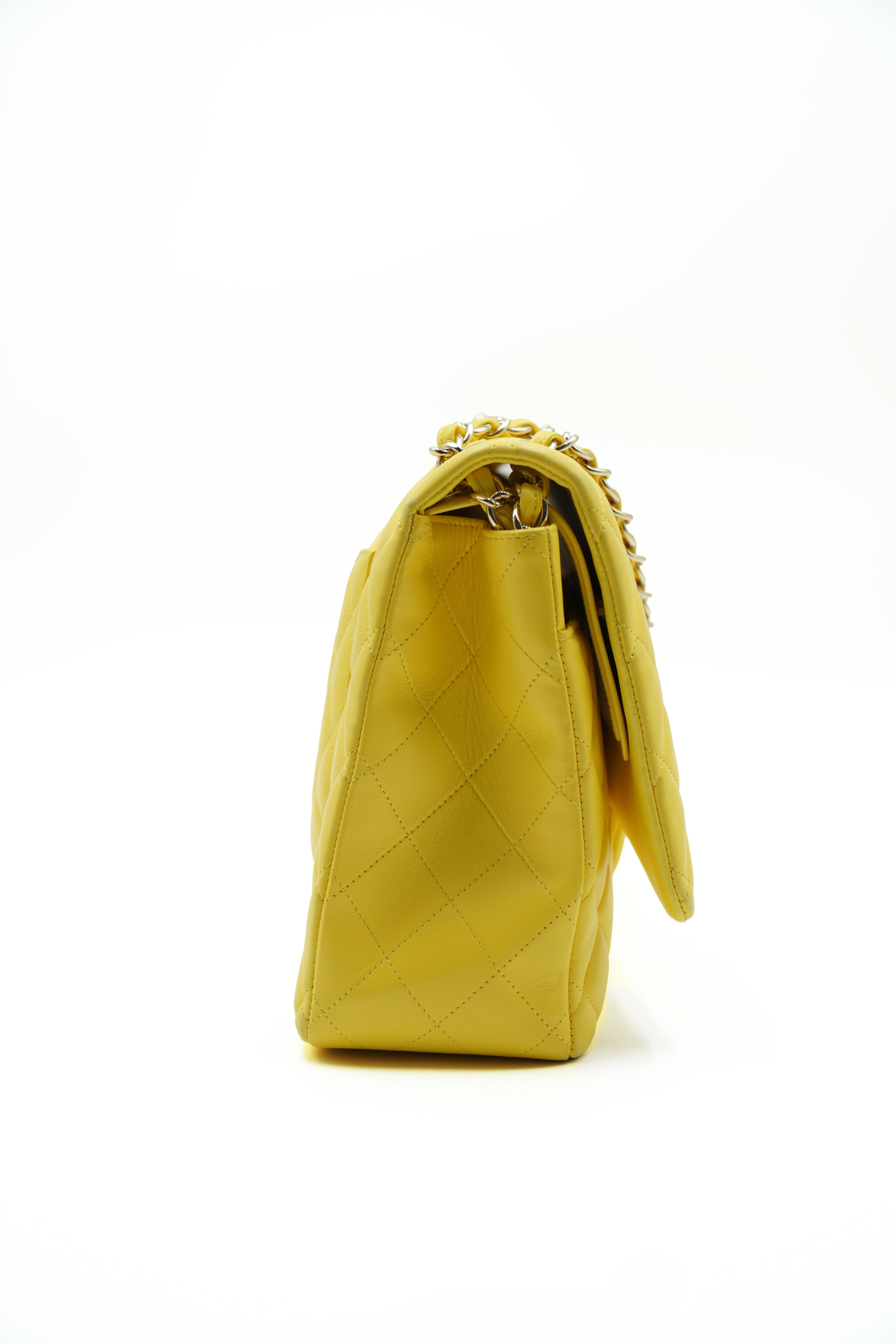 Chanel Timeless Classic Bag Yellow