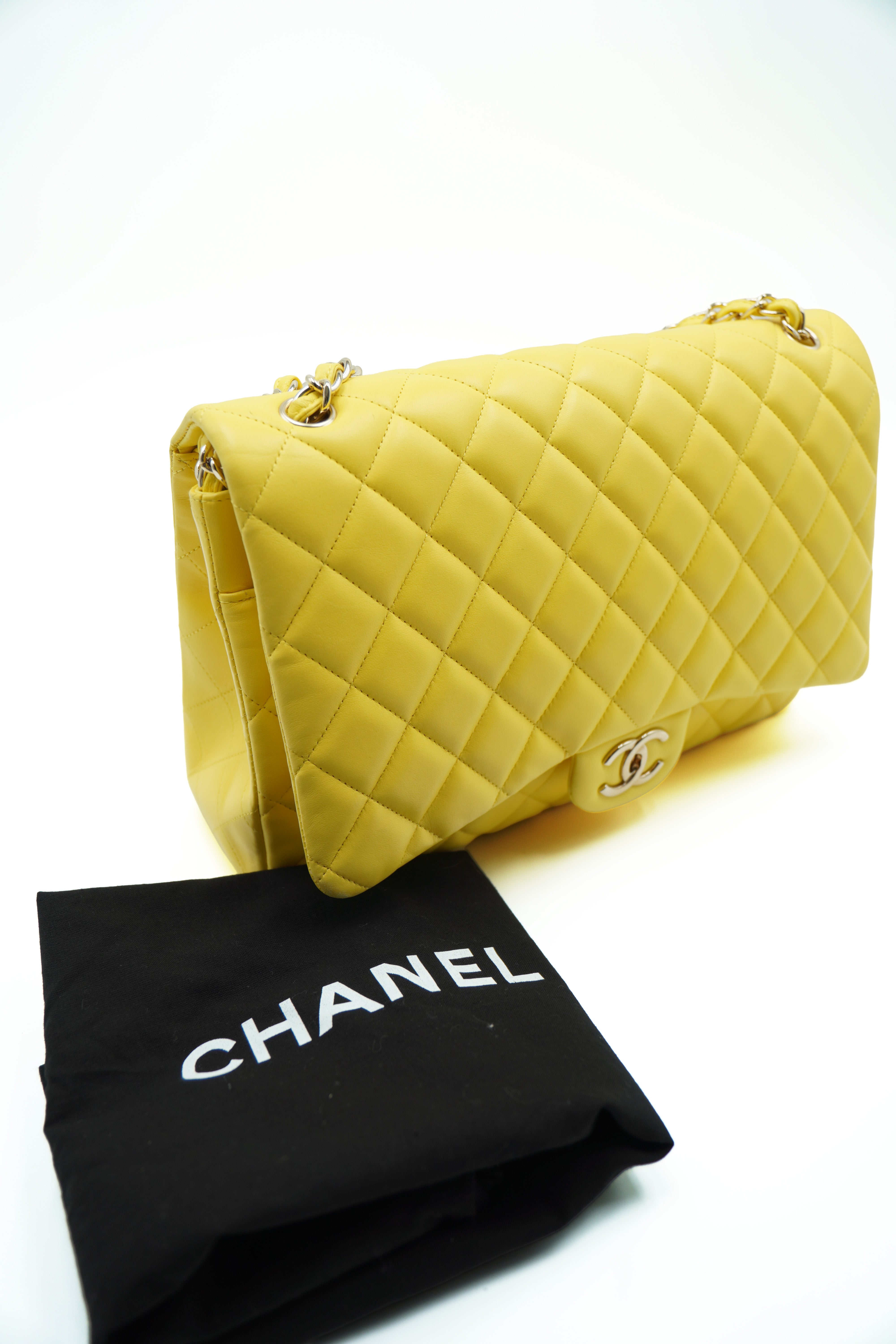 Chanel Timeless Classic Bag Yellow