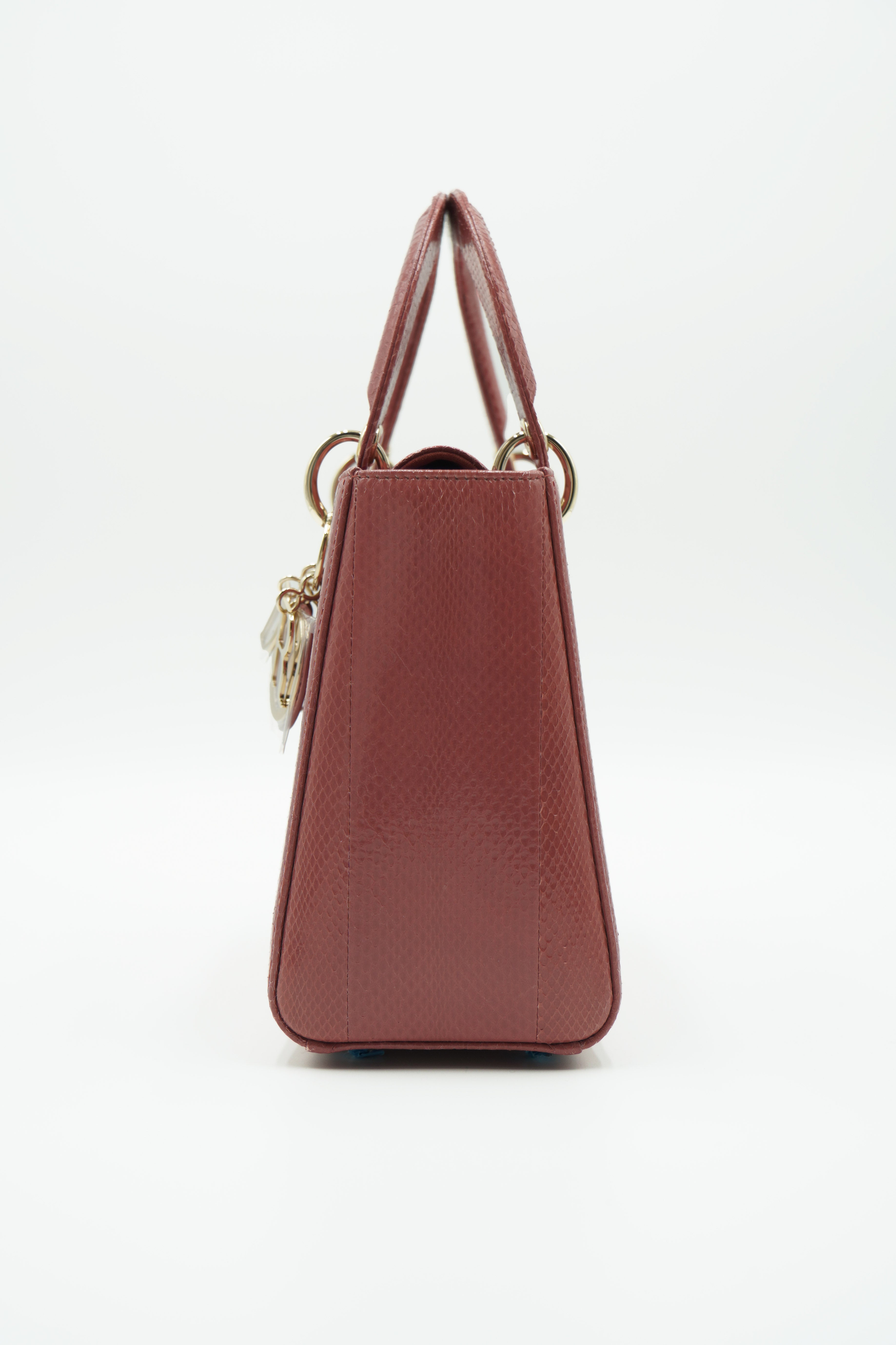 Dior Lady Dior Medium Ultra Matte Black Bag