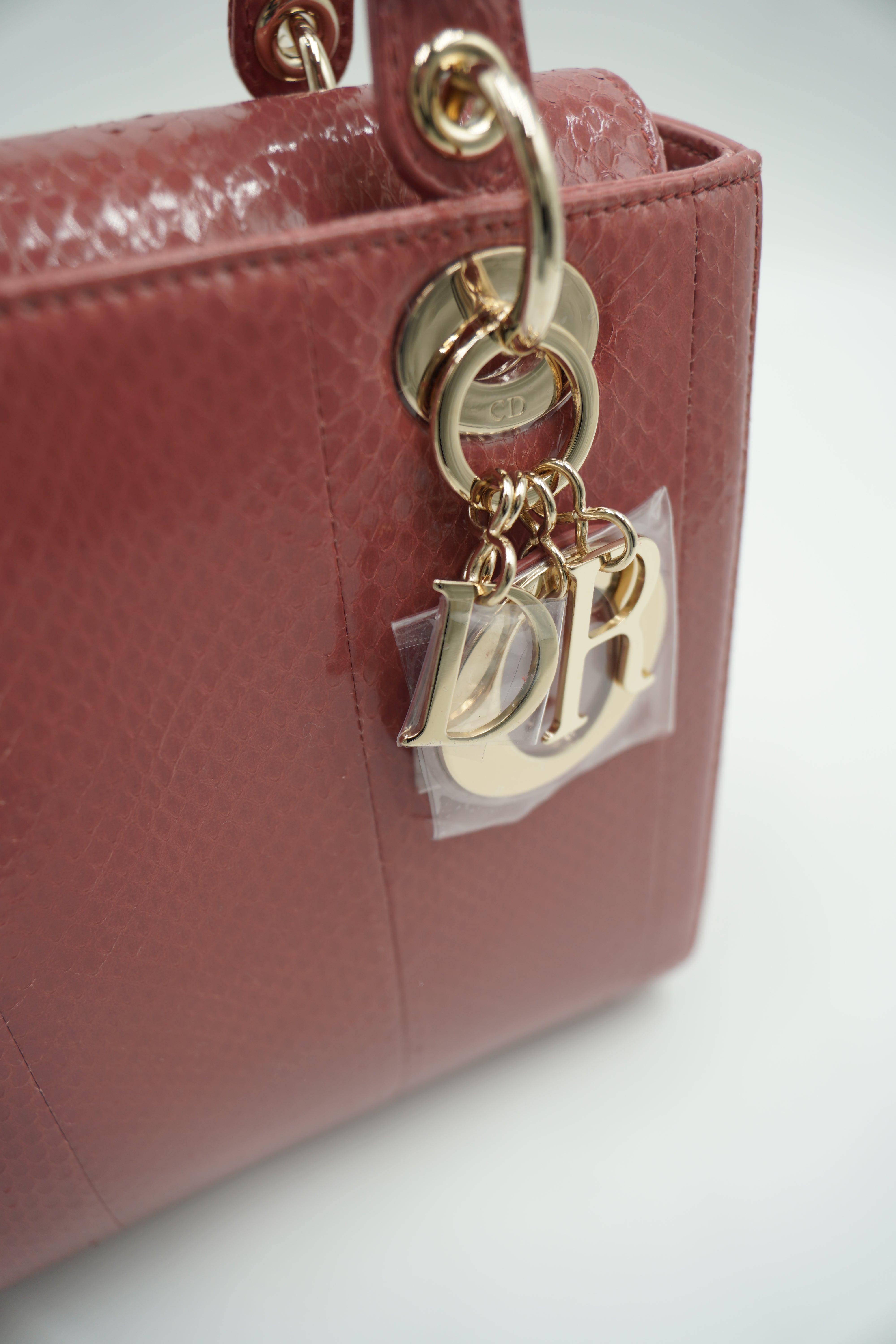 Dior Lady Dior Medium Ultra Matte Black Bag