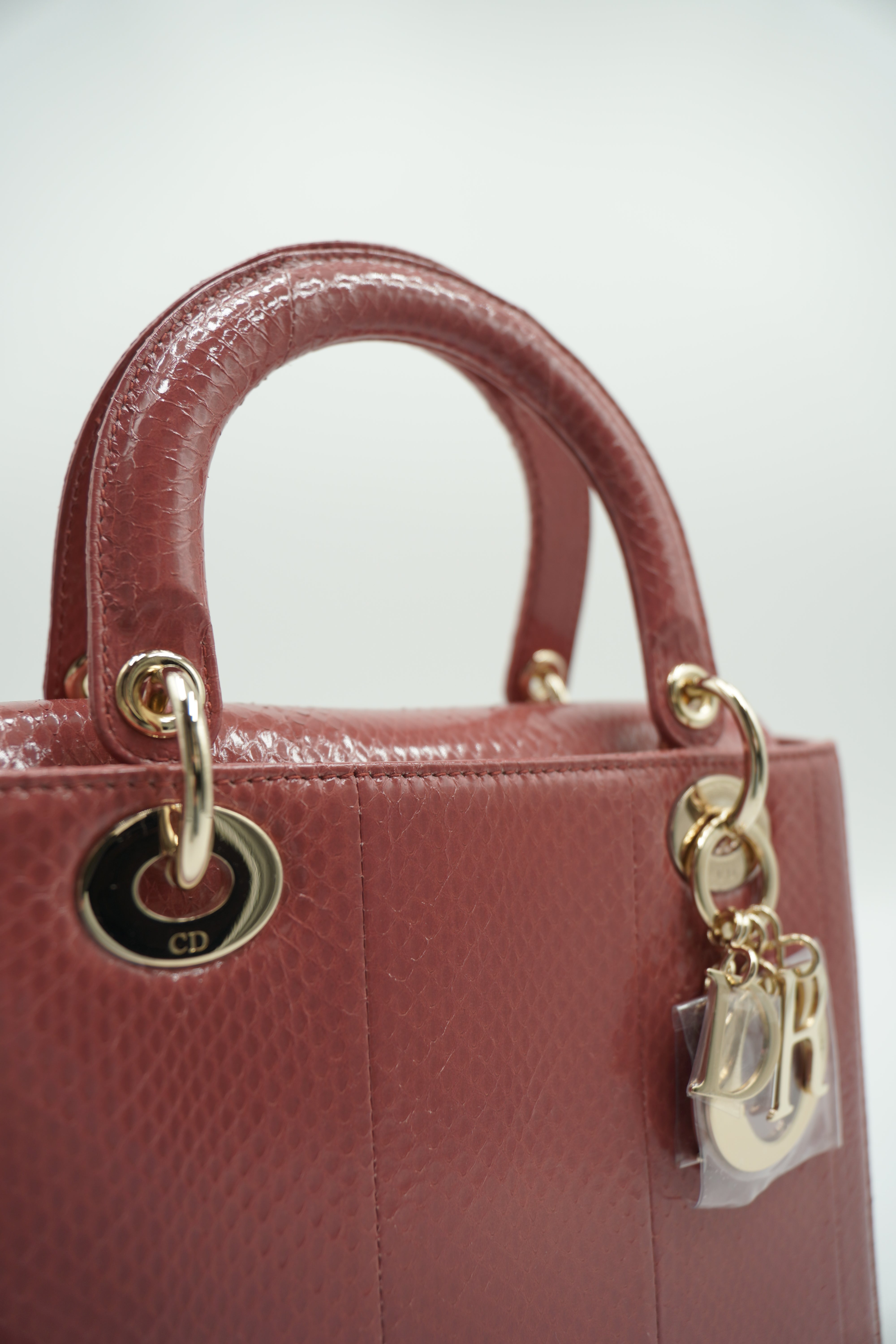 Dior Lady Dior Medium Ultra Matte Black Bag