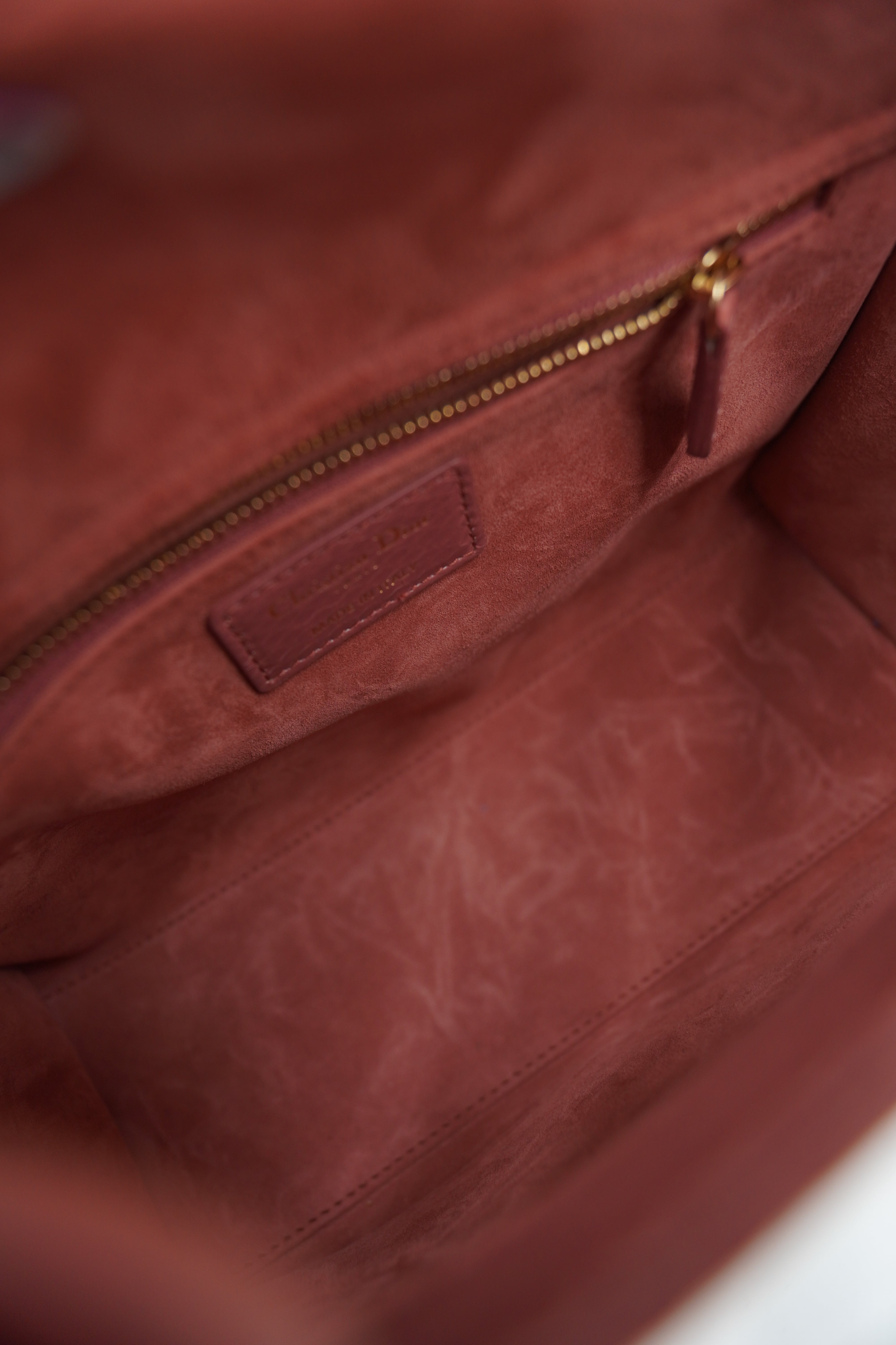 Dior Lady Dior Medium Ultra Matte Black Bag