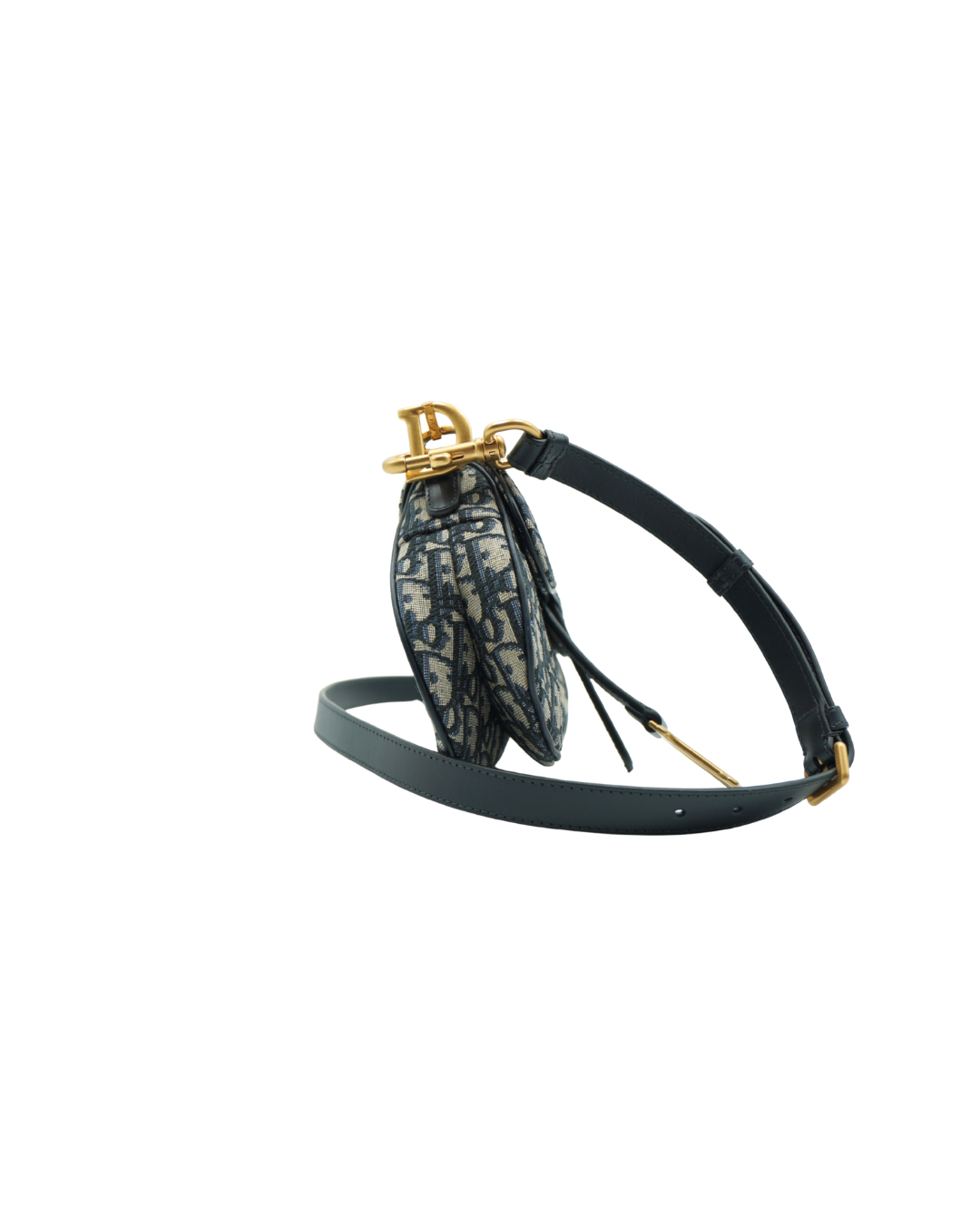 Dior Borsa Mini Saddle Jacquard Blu - Aurea Luxury Lab