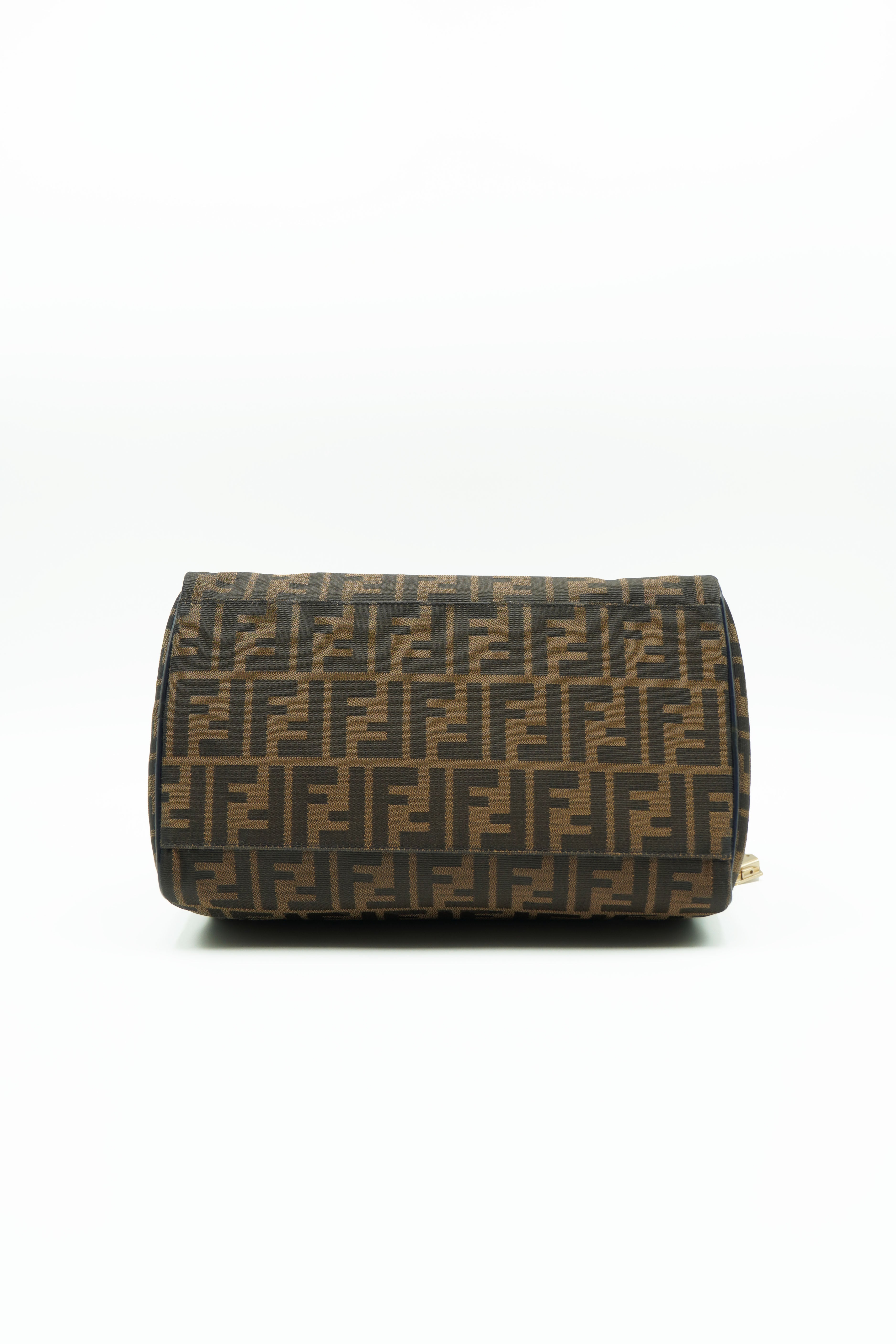 Fendi FF Pumpkin Satchel Bag