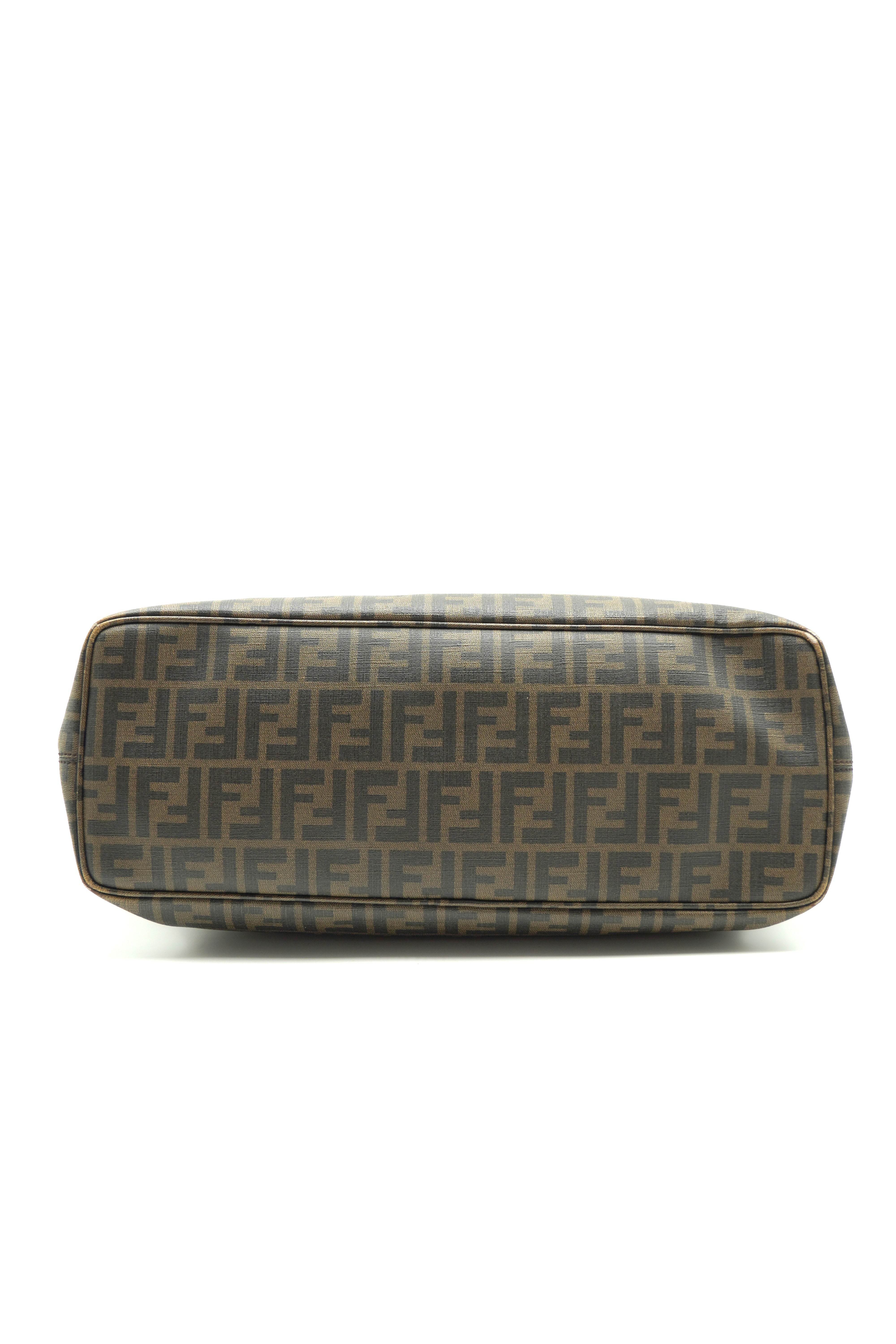 Fendi Borsa Shopper Canvas Zucca FF Grande - Usato Autentico