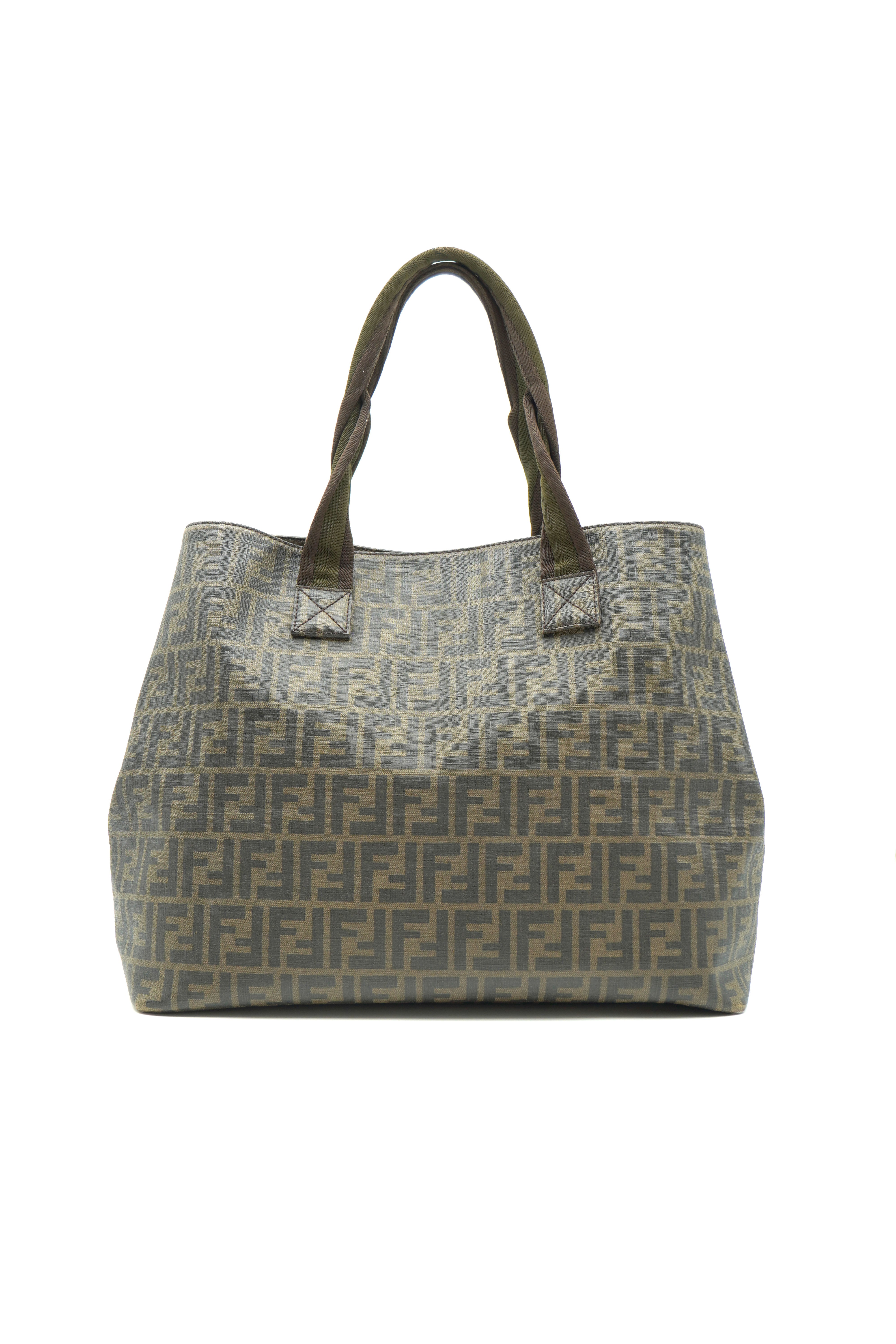 Fendi Tasche Shopper aus Zucca-Canvas FF Grande — Gebraucht Authentisch