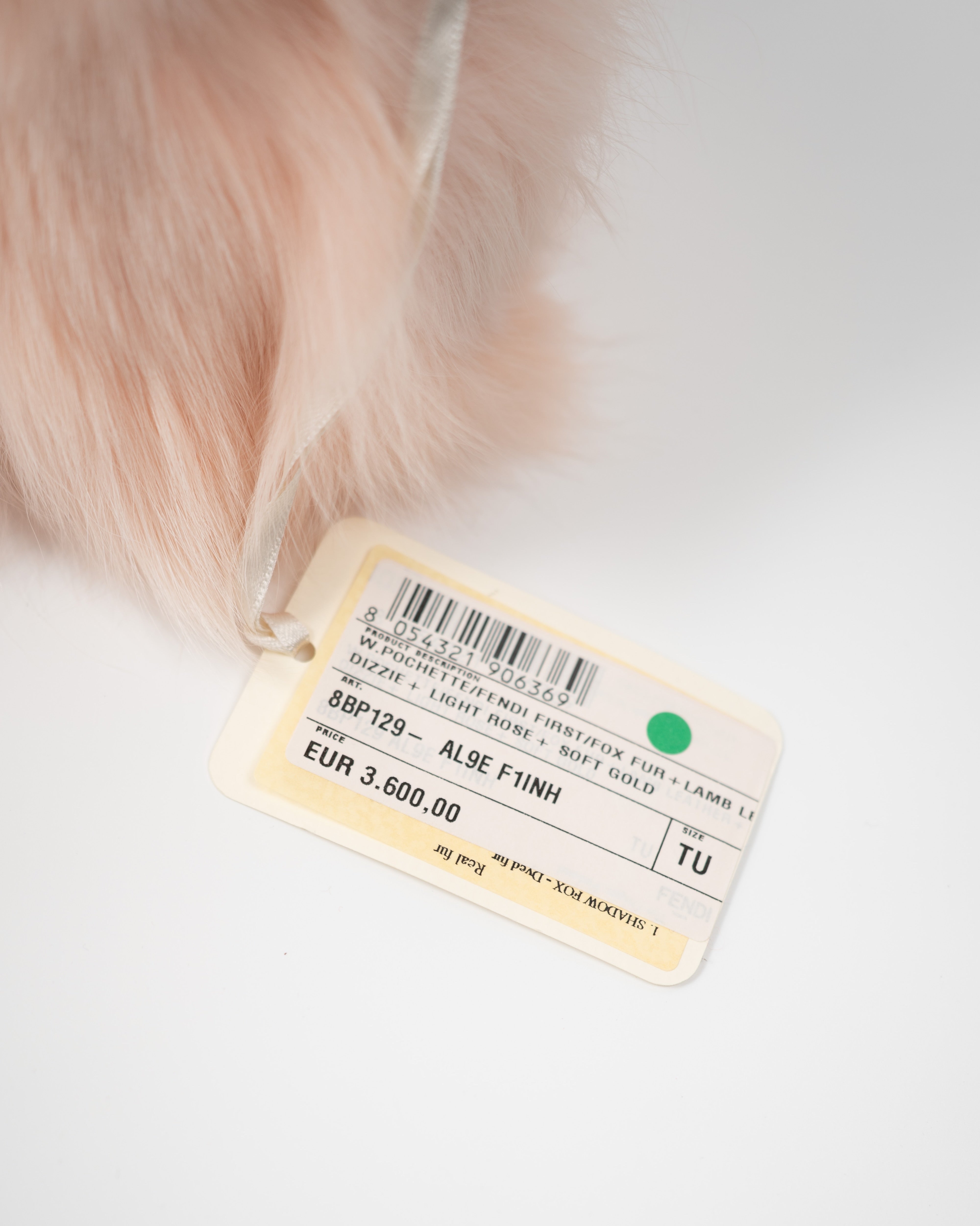 Fendi First Limited Edition Pink Fox Fur | Pre-owned Authentic