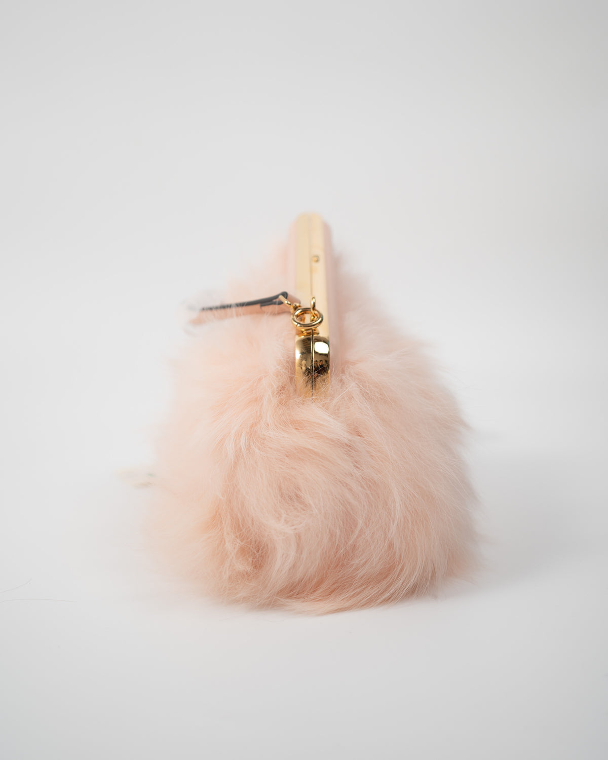 Fendi Borsa First Edizione Limitata Pelliccia di Volpe Rosa usata autentica certificata - Aurea Luxury Lab