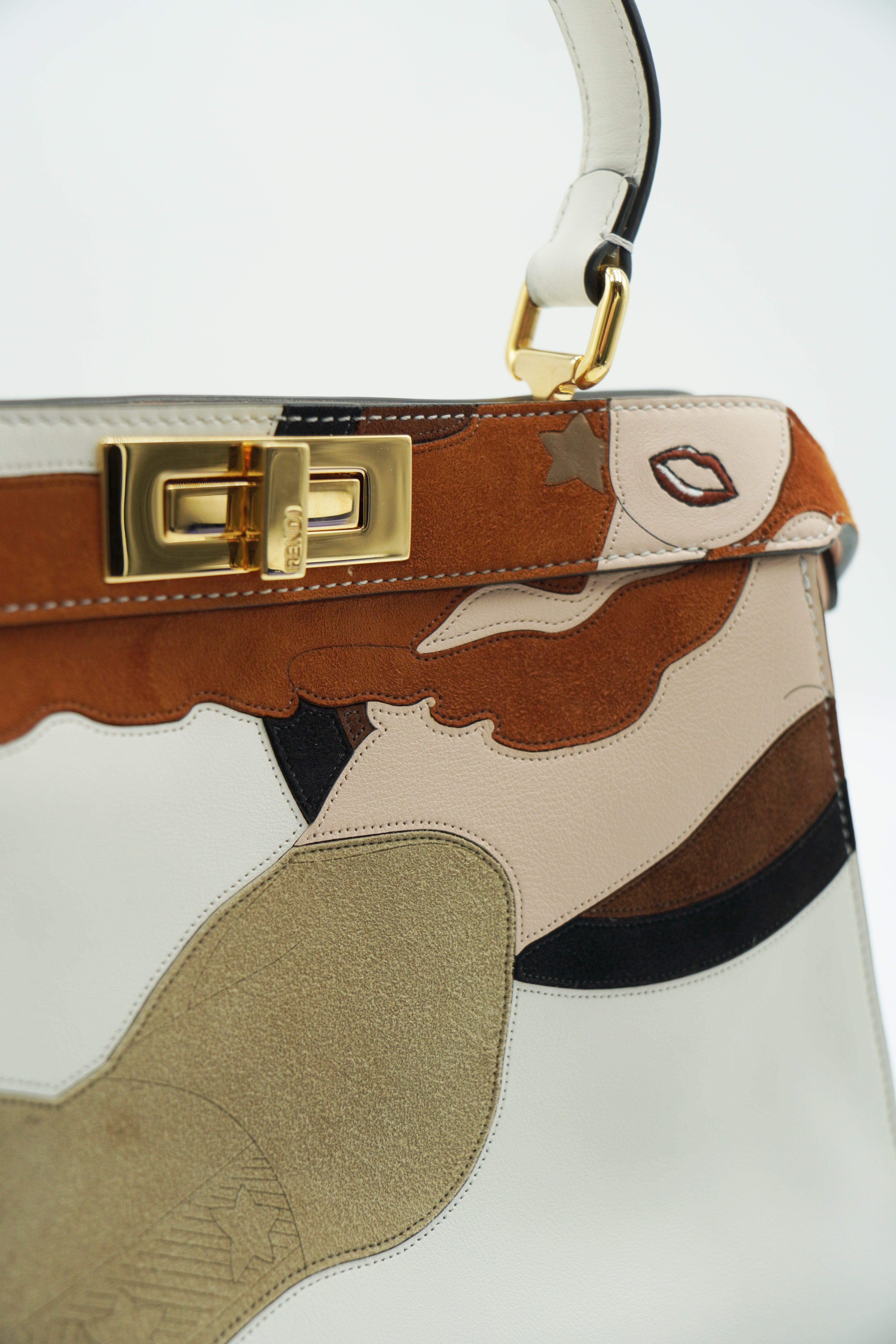 Fendi Borsa Peekaboo ISeeU Limited Edition usata autentica - Aurea Luxury Lab