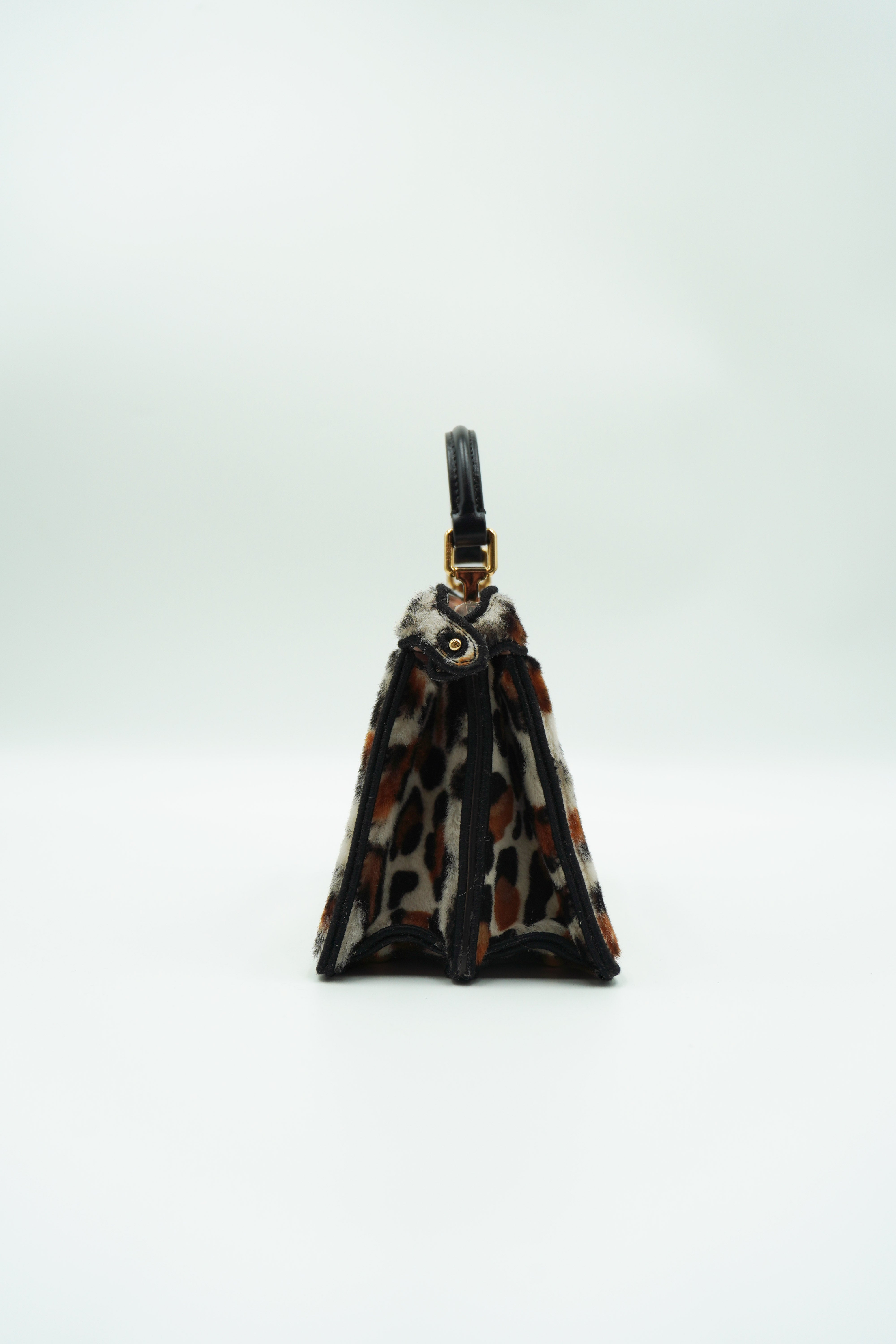 Fendi Borsa Peekaboo ISeeU Petite Effetto Cavallino usata autentica - Aurea Luxury Lab