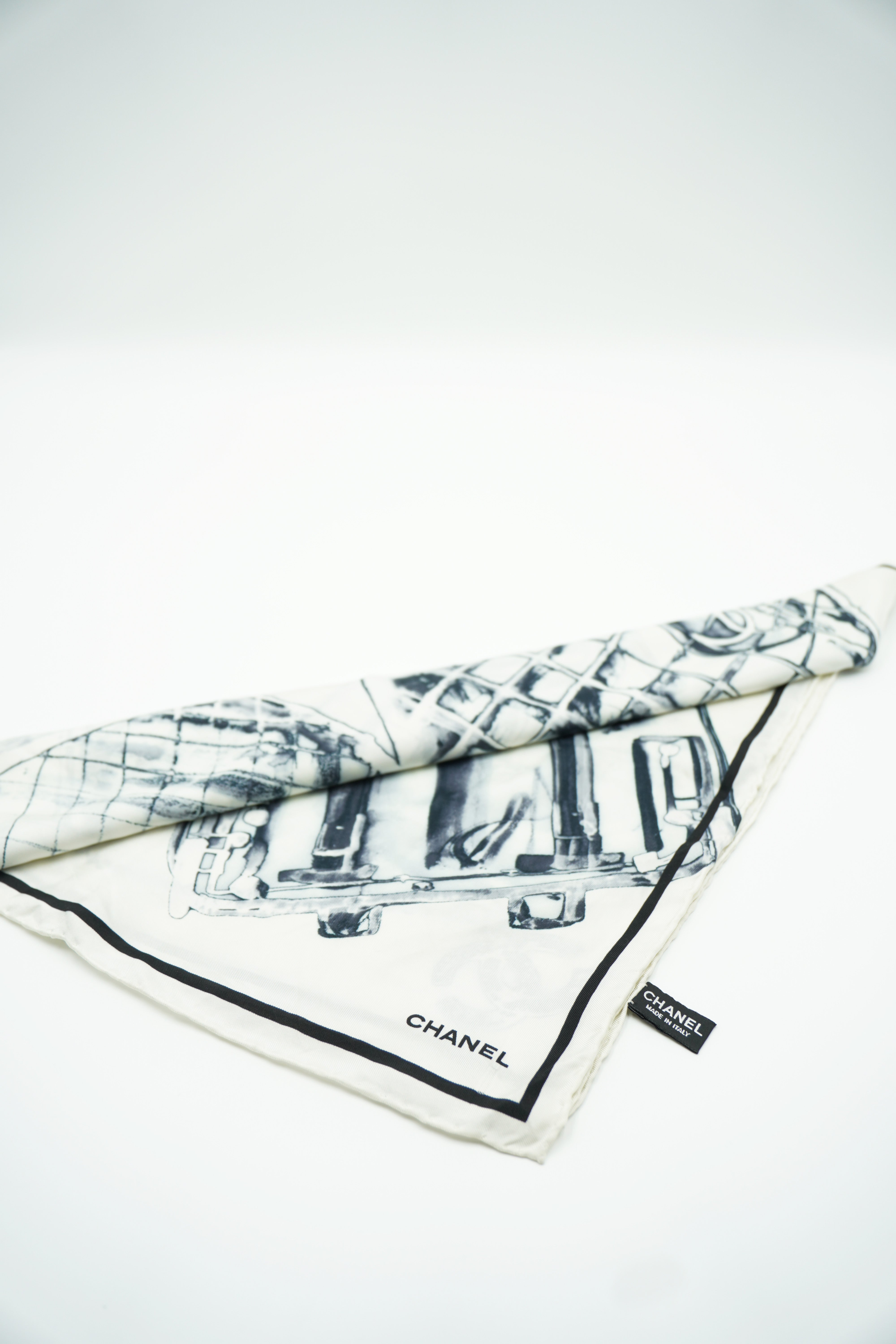 Foulard in seta Chanel