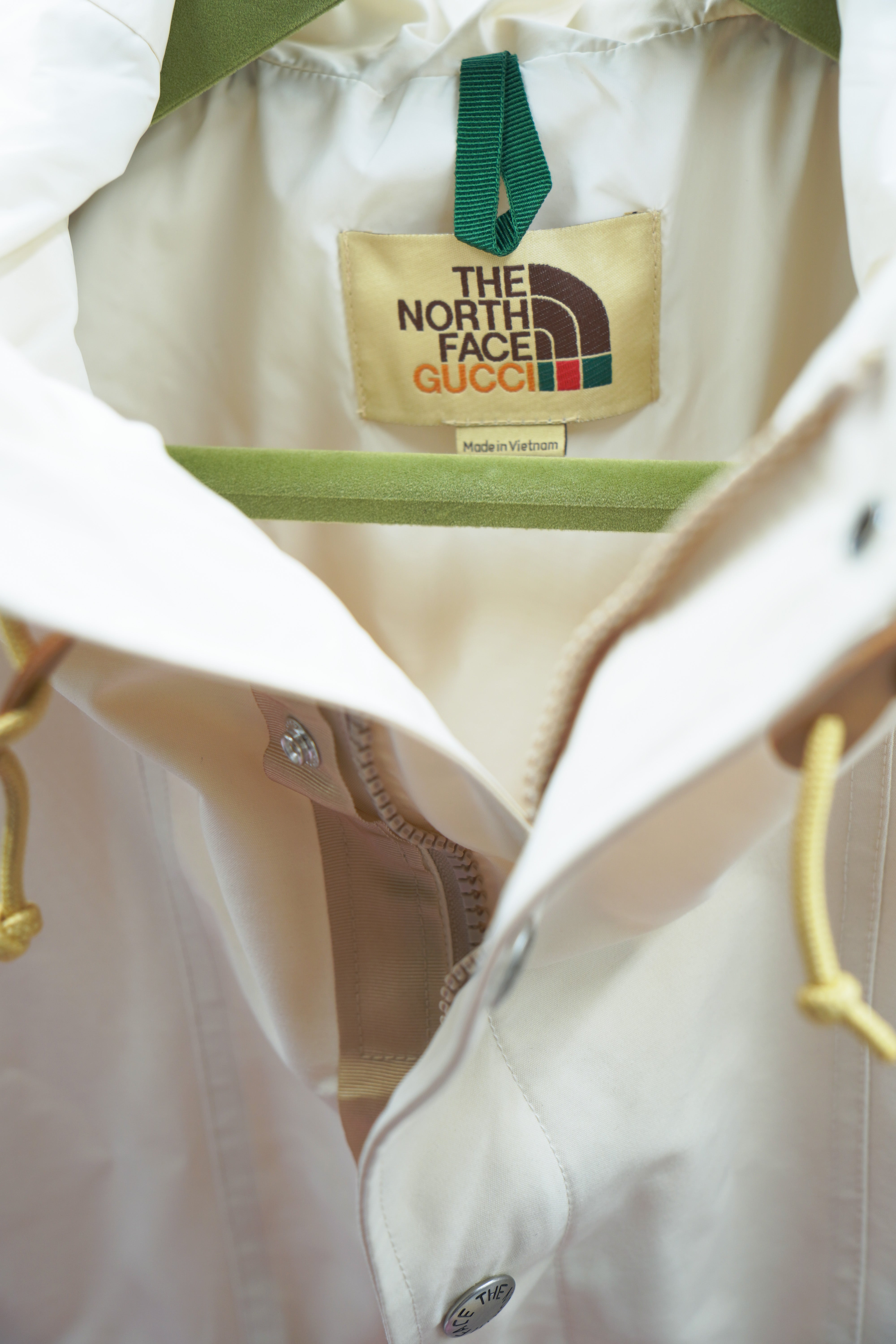 Giacca a vento Gucci x North face